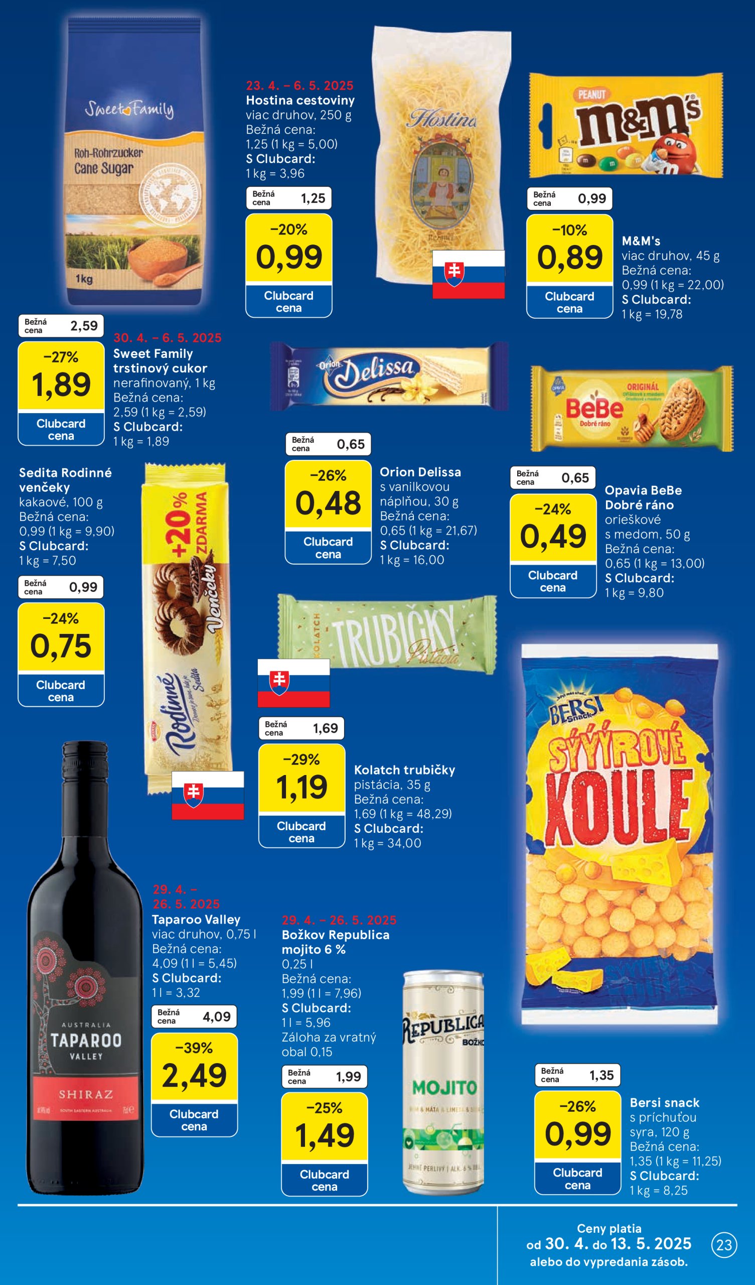 tesco - Tesco leták platný od 30.04. - 08.05. - page: 23 tesco - Tesco leták platný od 30.04. - 08.05. - page: 23