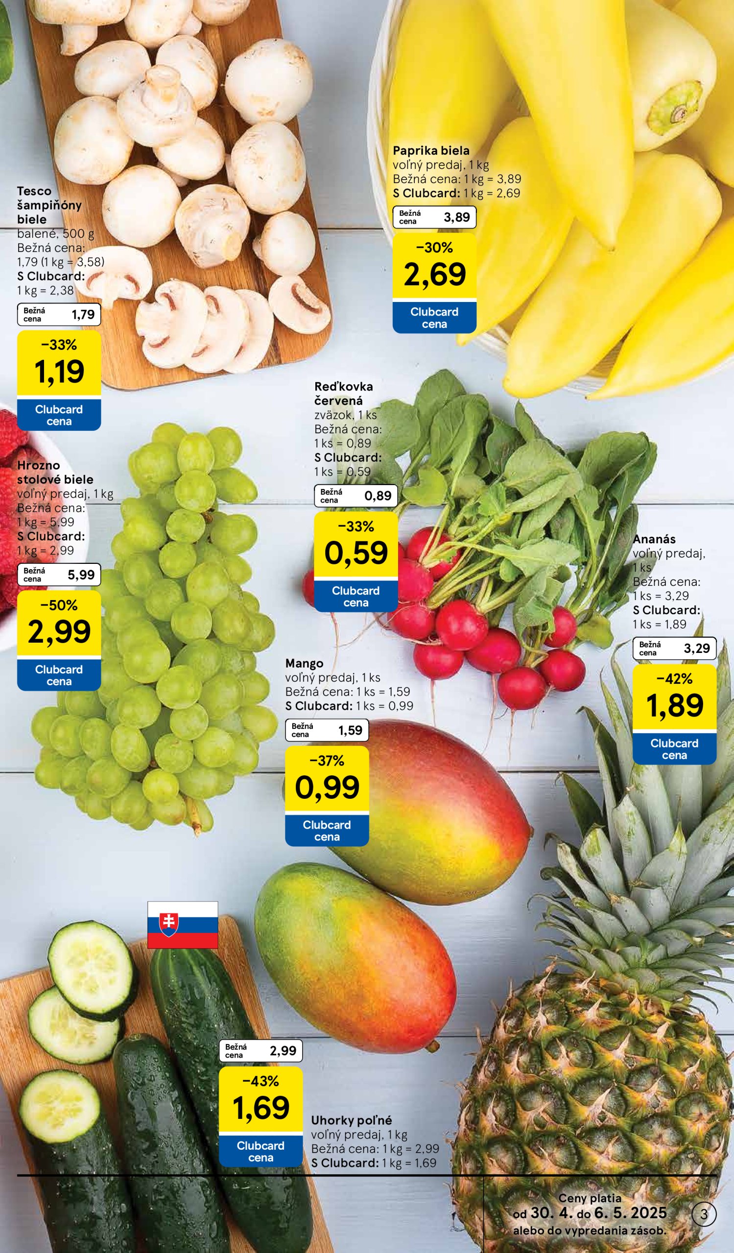tesco - Tesco leták platný od 30.04. - 08.05. - page: 3 tesco - Tesco leták platný od 30.04. - 08.05. - page: 3