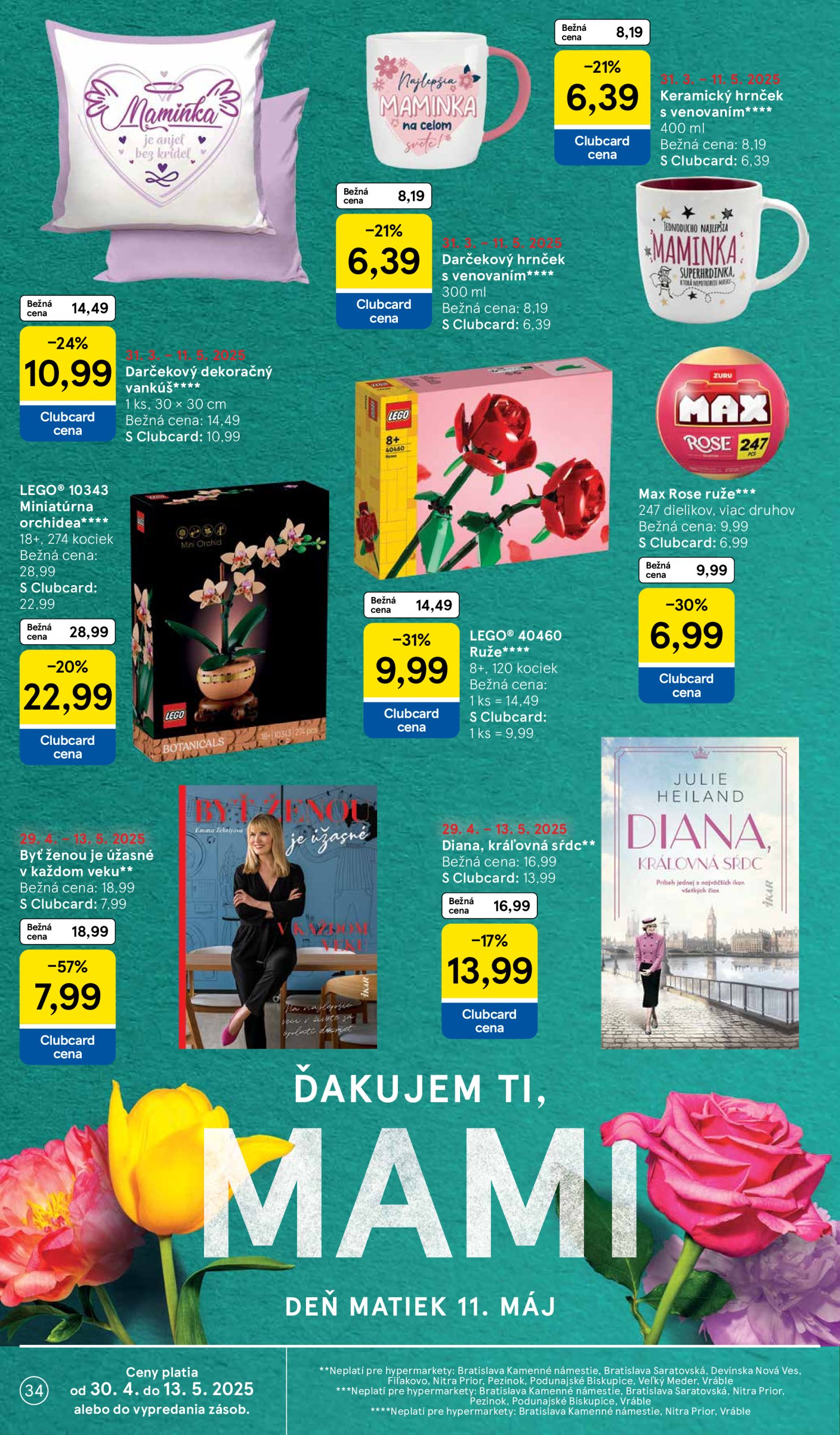 tesco - Tesco leták platný od 30.04. - 08.05. - page: 34 tesco - Tesco leták platný od 30.04. - 08.05. - page: 34