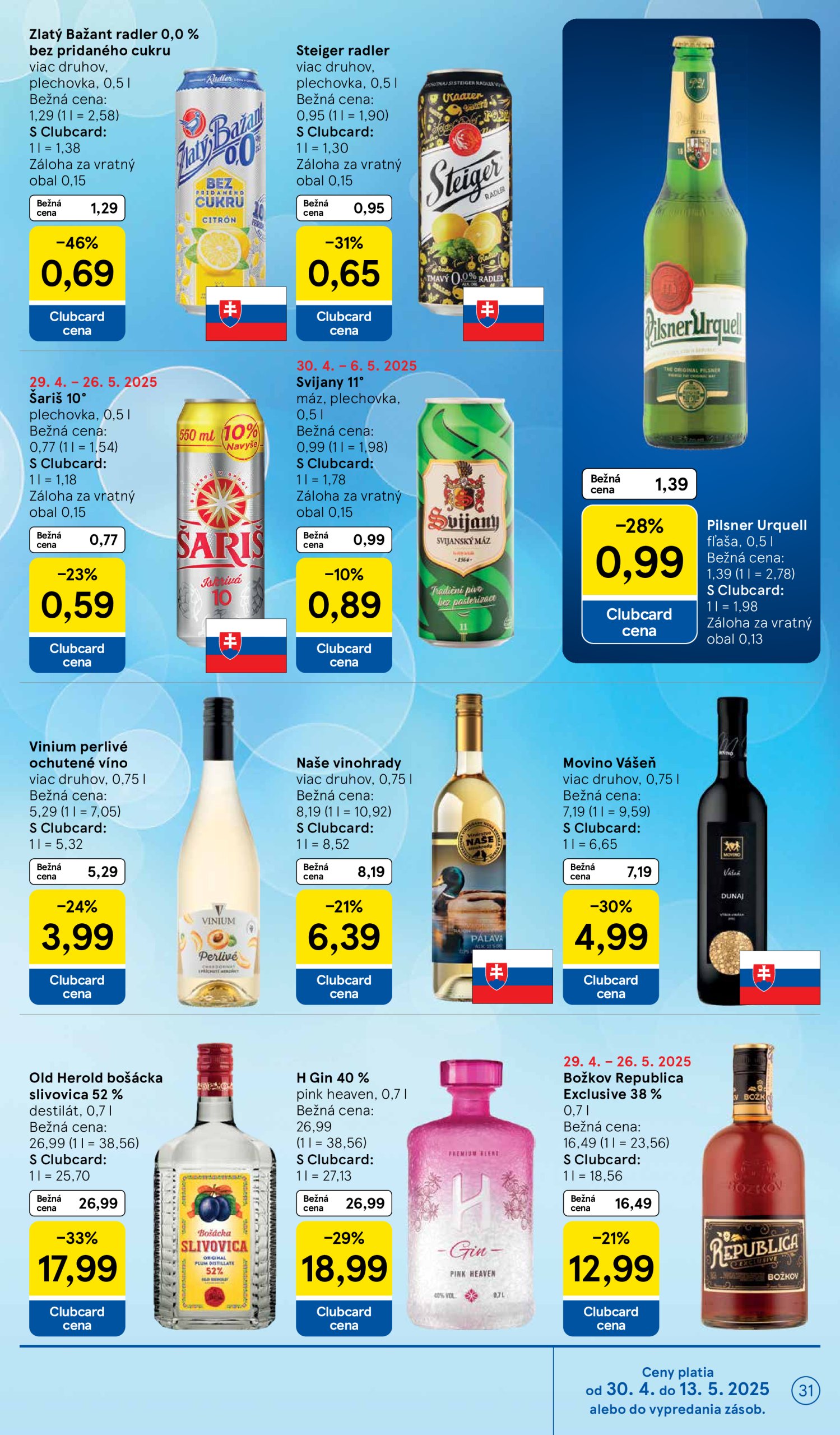 tesco - Tesco leták platný od 30.04. - 08.05. - page: 31 tesco - Tesco leták platný od 30.04. - 08.05. - page: 31