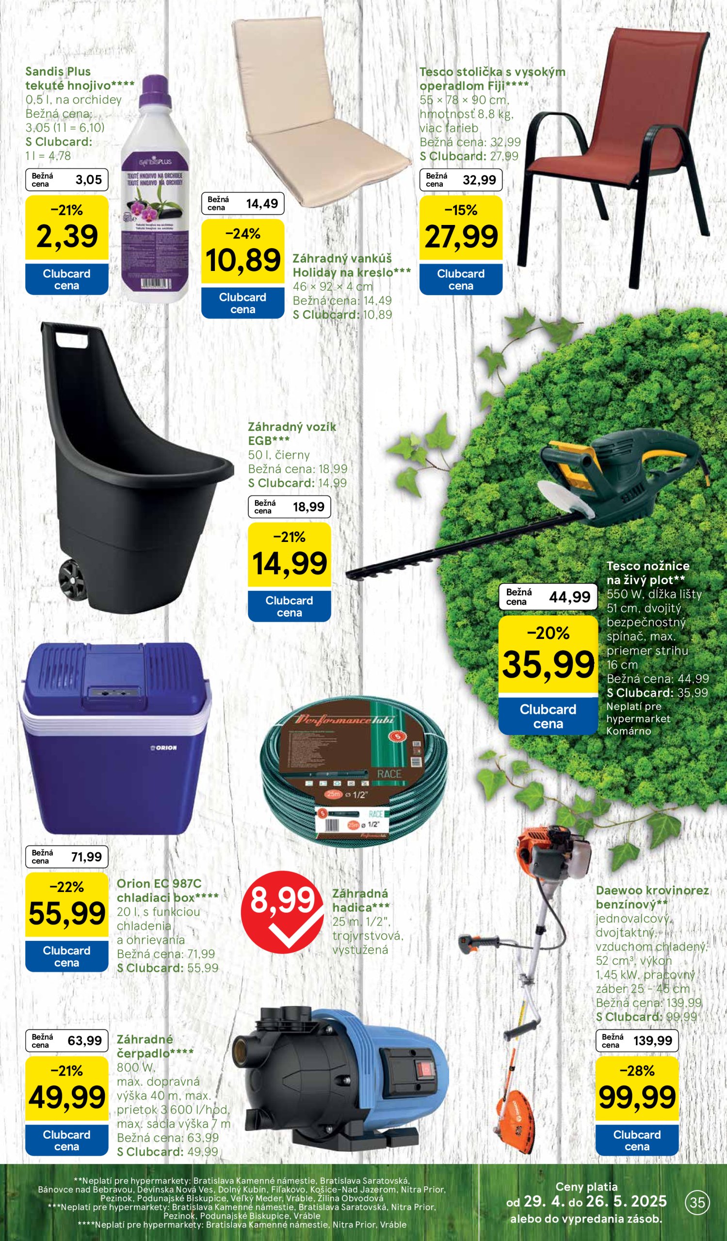 tesco - Tesco leták platný od 30.04. - 08.05. - page: 35 tesco - Tesco leták platný od 30.04. - 08.05. - page: 35