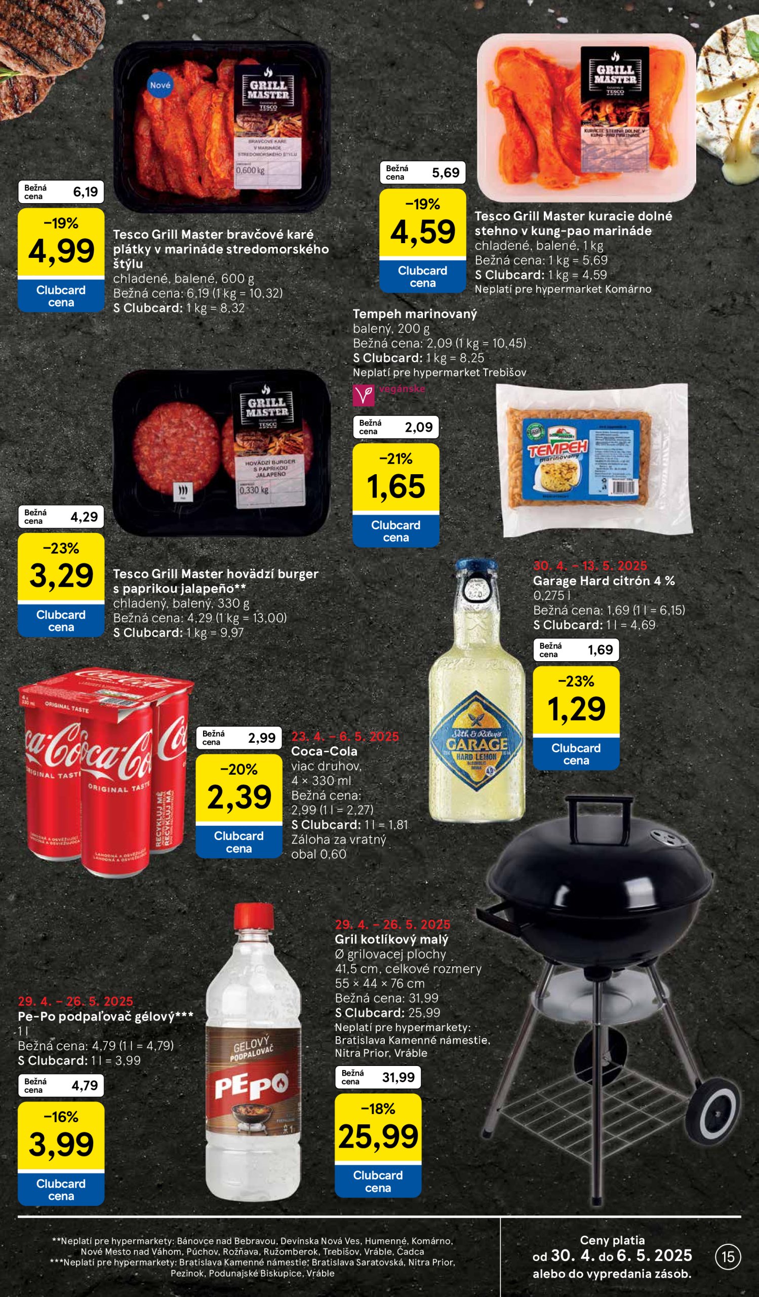 tesco - Tesco leták platný od 30.04. - 08.05. - page: 15 tesco - Tesco leták platný od 30.04. - 08.05. - page: 15