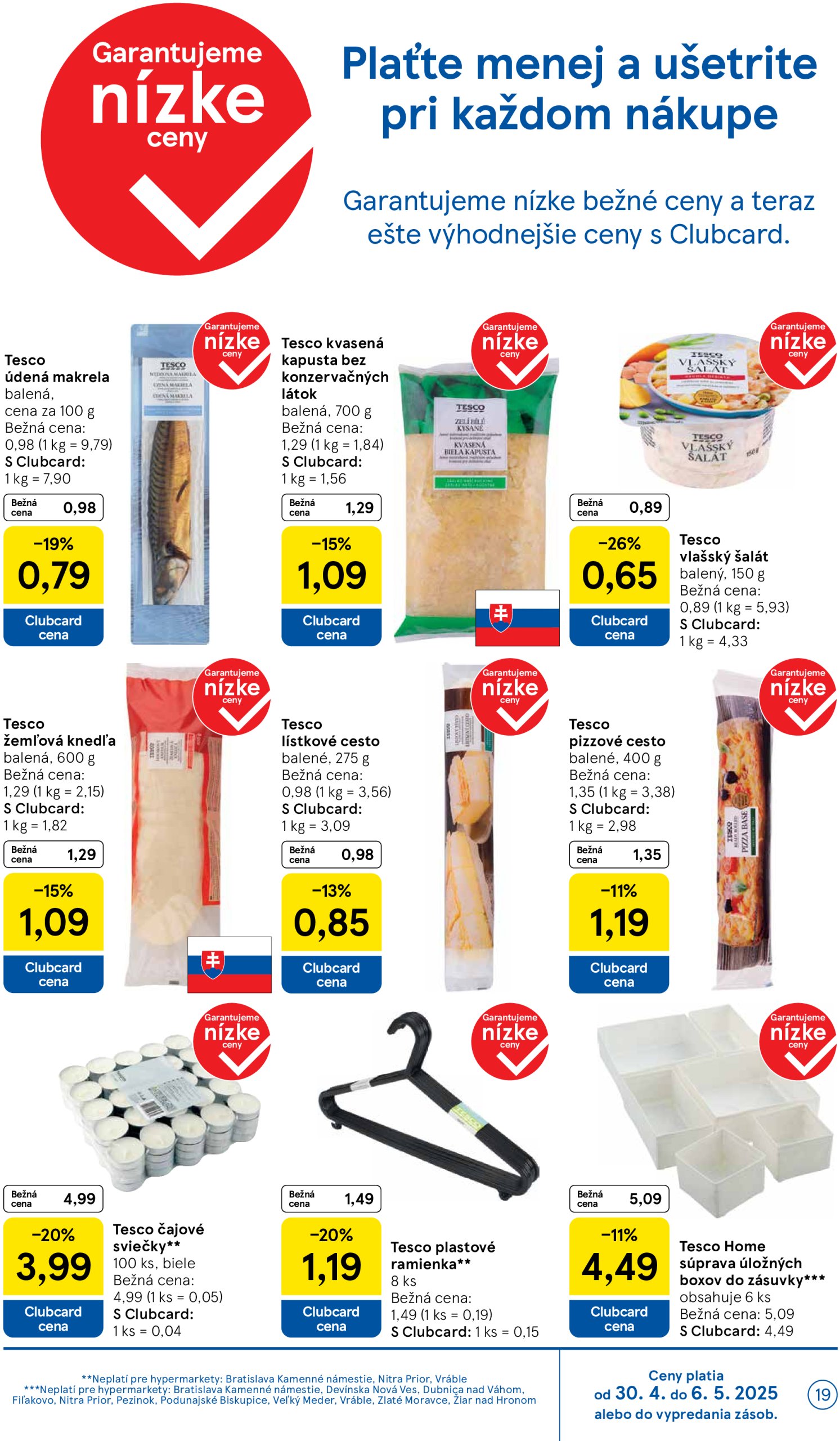 tesco - Tesco leták platný od 30.04. - 08.05. - page: 19 tesco - Tesco leták platný od 30.04. - 08.05. - page: 19