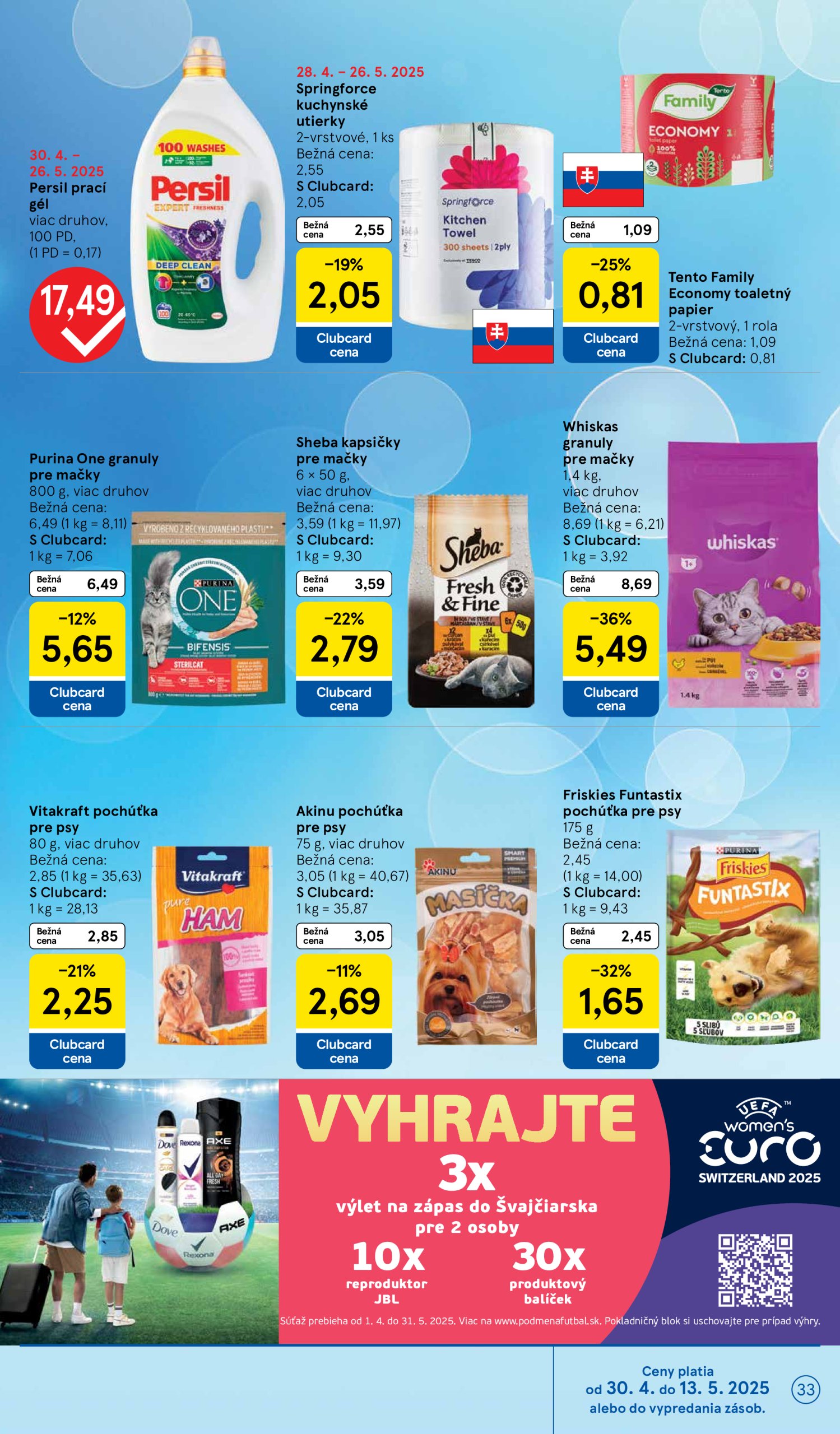 tesco - Tesco leták platný od 30.04. - 08.05. - page: 33 tesco - Tesco leták platný od 30.04. - 08.05. - page: 33
