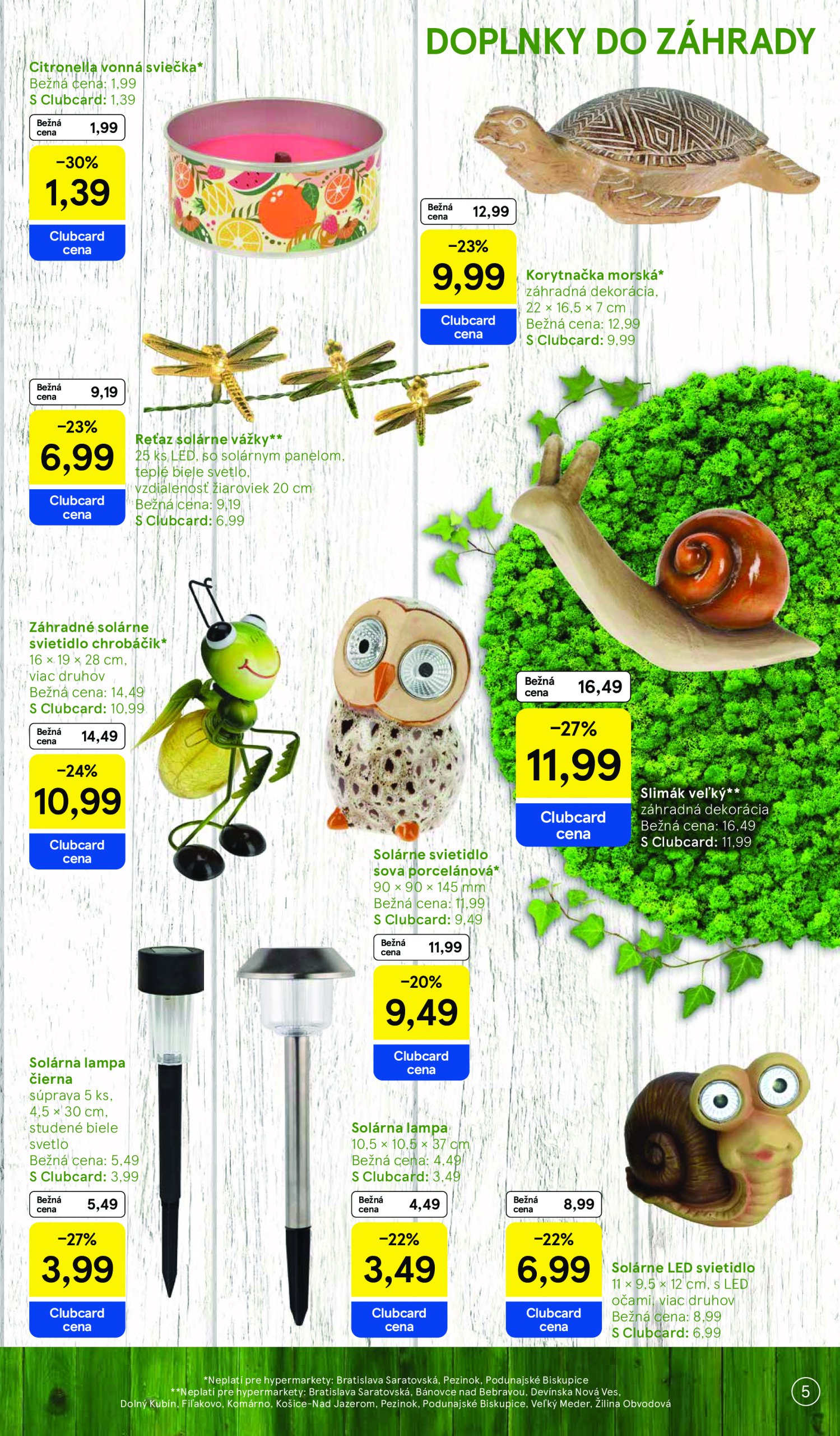 tesco - Tesco - Záhrada leták platný od 29.04. - 26.05. - page: 5