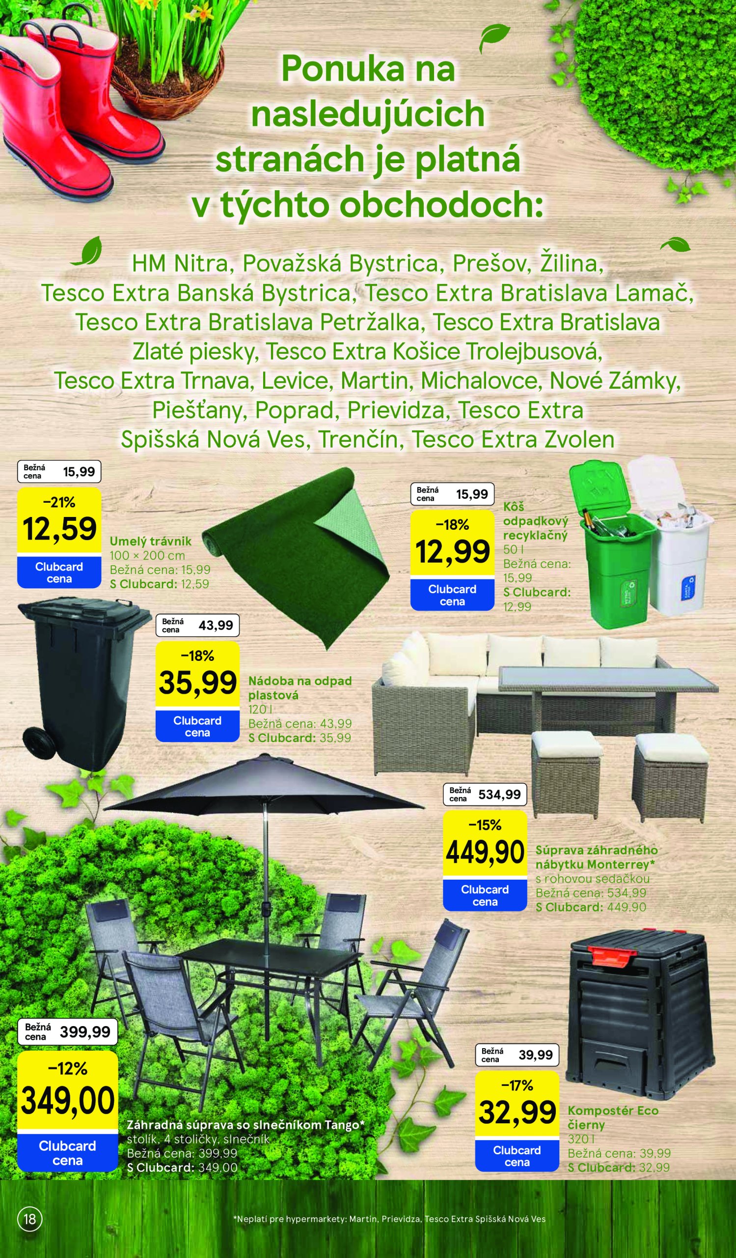 tesco - Tesco - Záhrada leták platný od 29.04. - 26.05. - page: 18