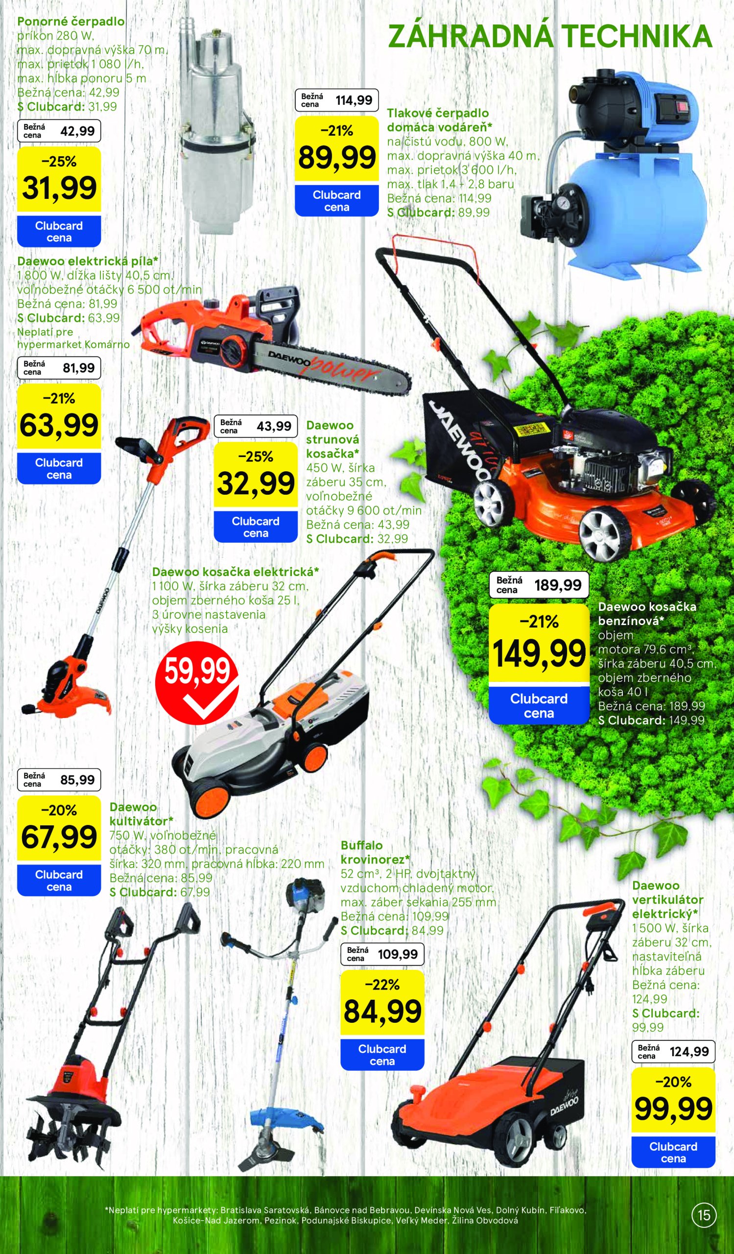 tesco - Tesco - Záhrada leták platný od 29.04. - 26.05. - page: 15