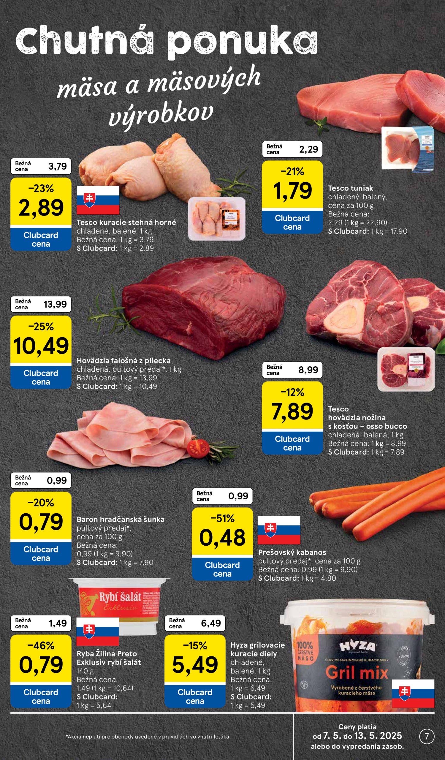 tesco - Tesco leták platný od 07.05. - 13.05. - page: 7 tesco - Tesco leták platný od 07.05. - 13.05. - page: 7