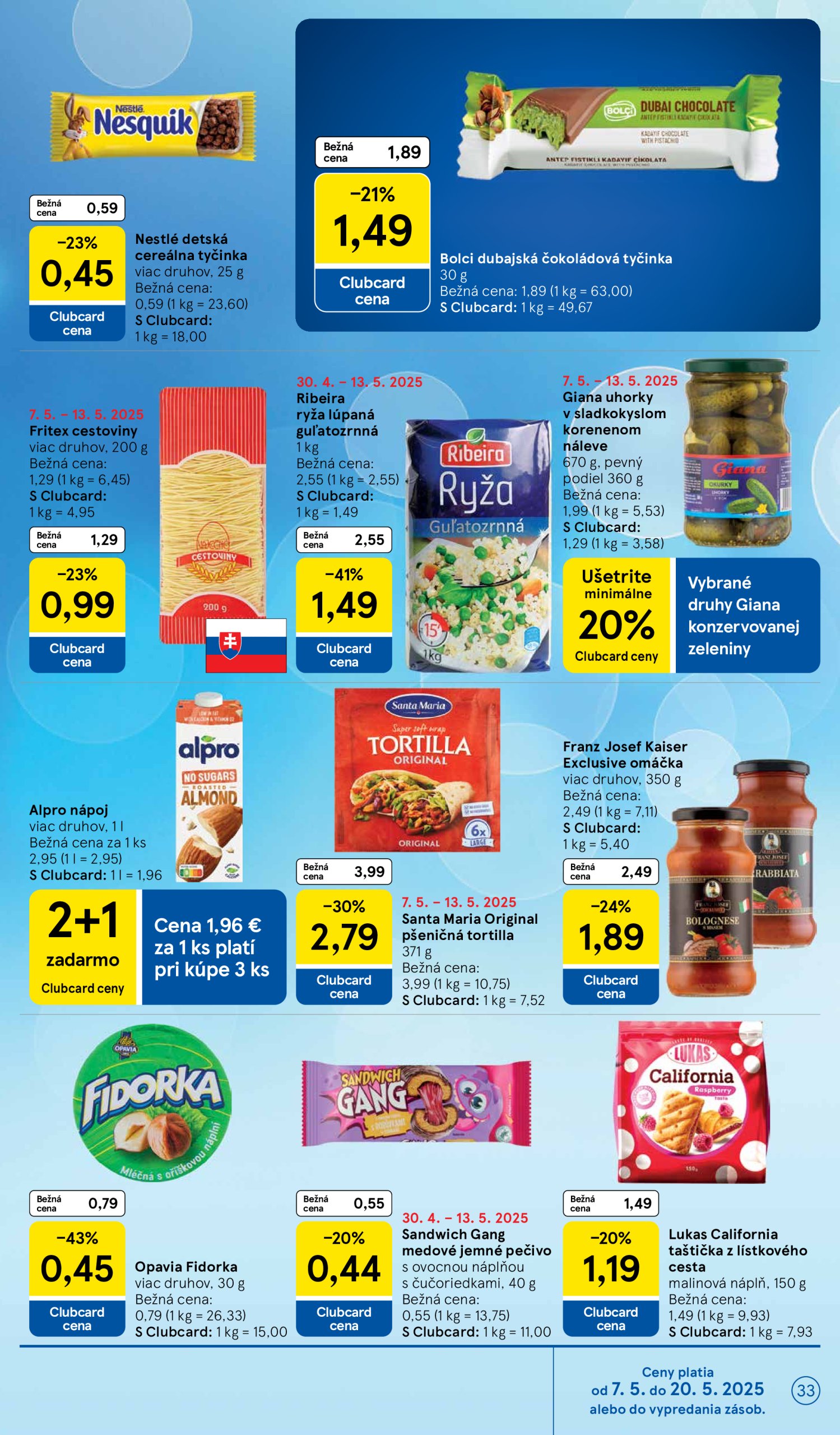 tesco - Tesco leták platný od 07.05. - 13.05. - page: 33 tesco - Tesco leták platný od 07.05. - 13.05. - page: 33