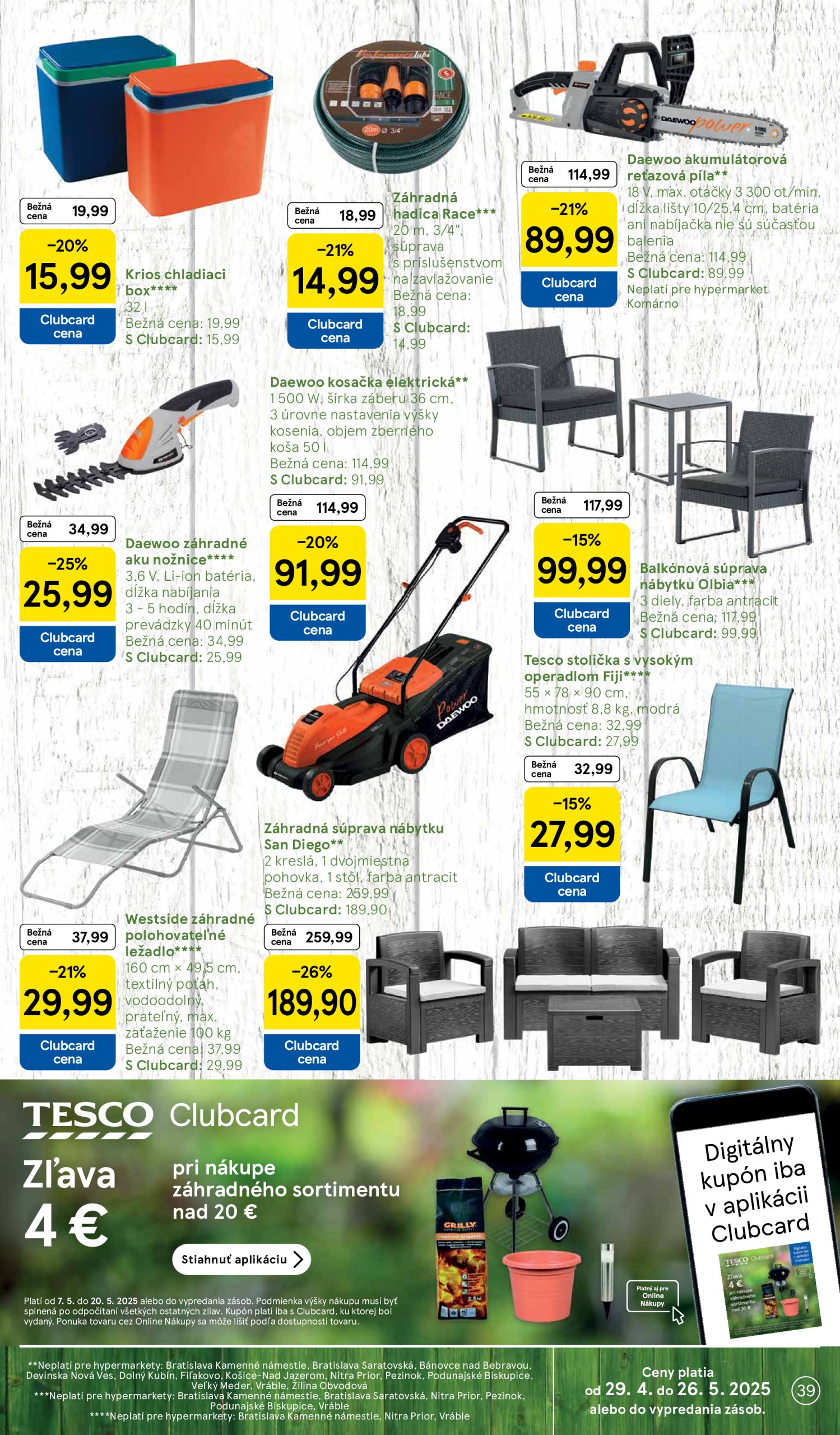 tesco - Tesco leták platný od 07.05. - 13.05. - page: 39 tesco - Tesco leták platný od 07.05. - 13.05. - page: 39