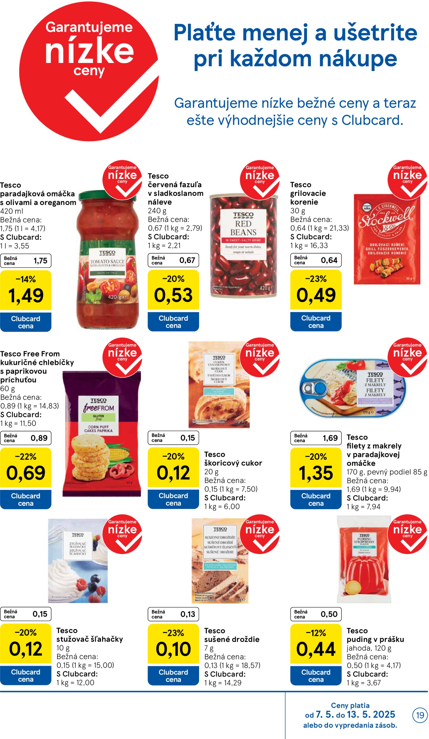 tesco - Tesco leták platný od 07.05. - 13.05. - page: 19 tesco - Tesco leták platný od 07.05. - 13.05. - page: 19