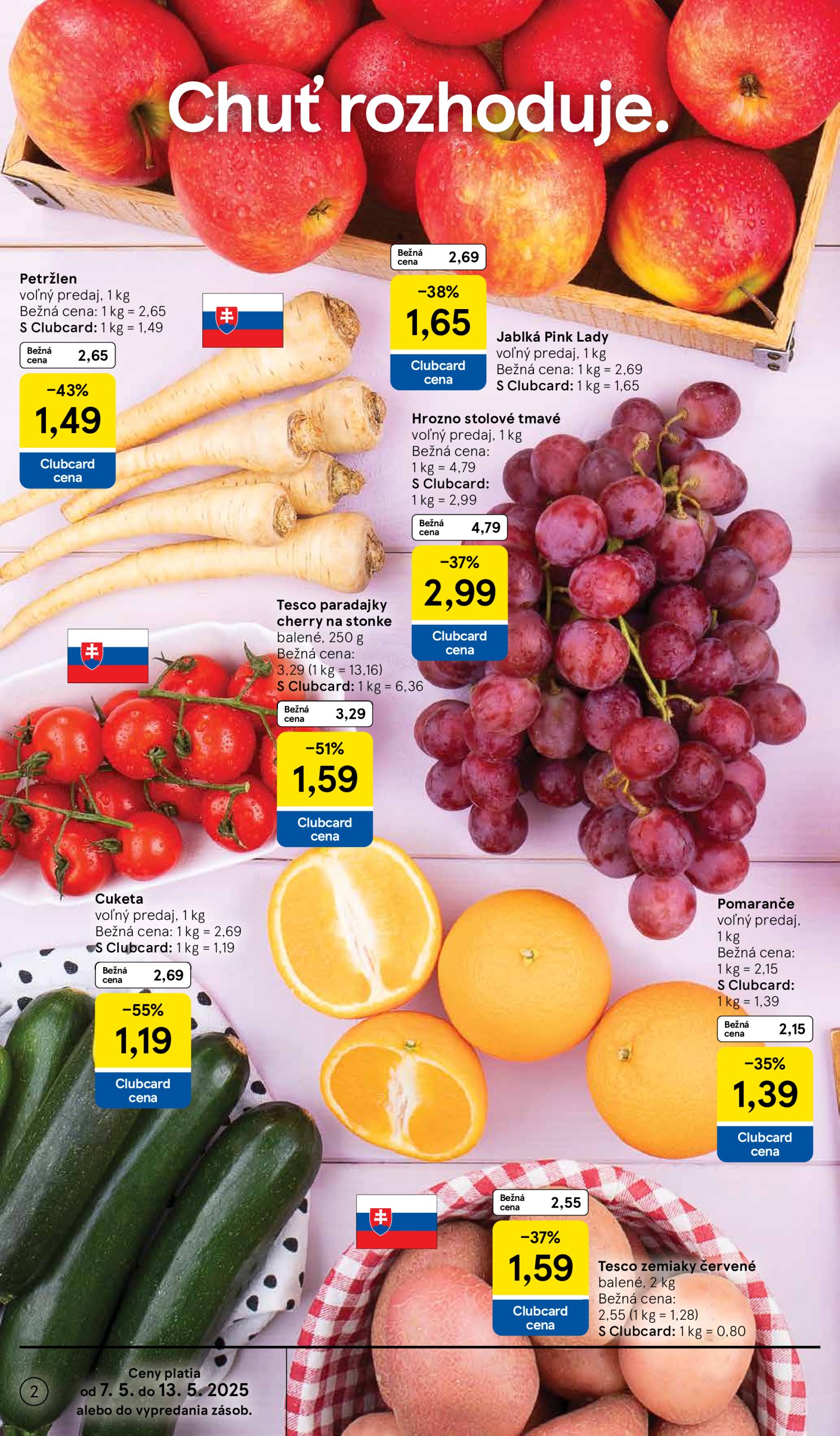 tesco - Tesco leták platný od 07.05. - 13.05. - page: 2 tesco - Tesco leták platný od 07.05. - 13.05. - page: 2
