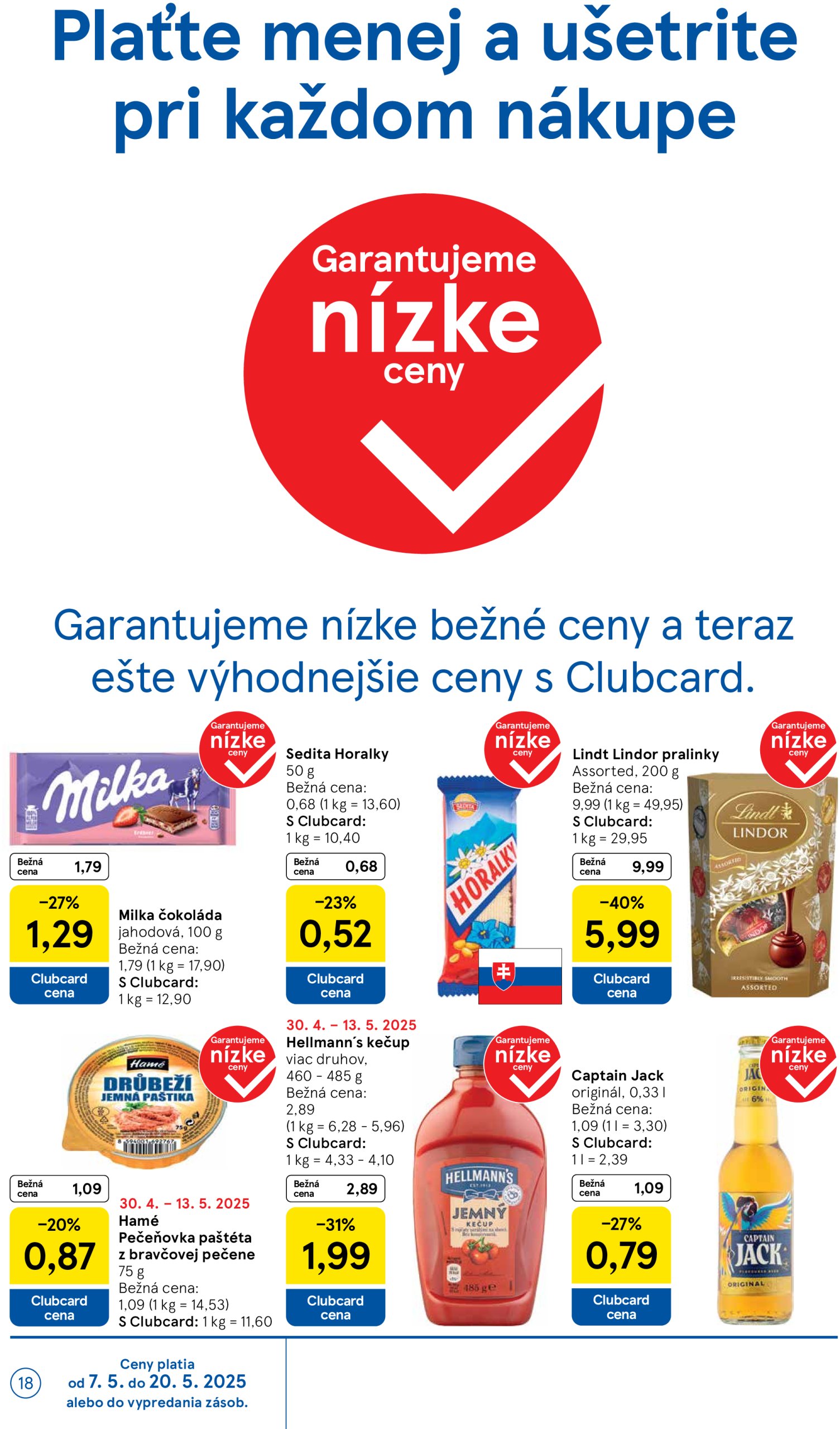tesco - Tesco leták platný od 07.05. - 13.05. - page: 18 tesco - Tesco leták platný od 07.05. - 13.05. - page: 18