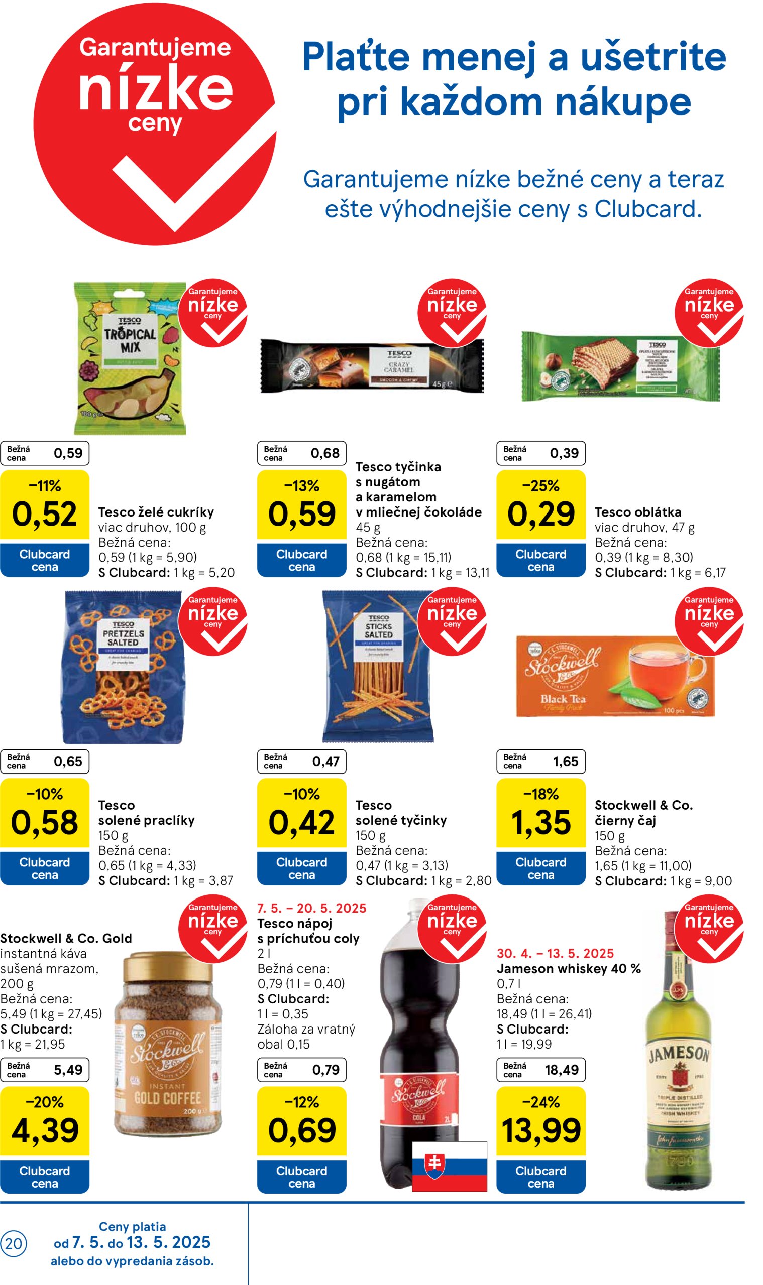 tesco - Tesco leták platný od 07.05. - 13.05. - page: 20 tesco - Tesco leták platný od 07.05. - 13.05. - page: 20