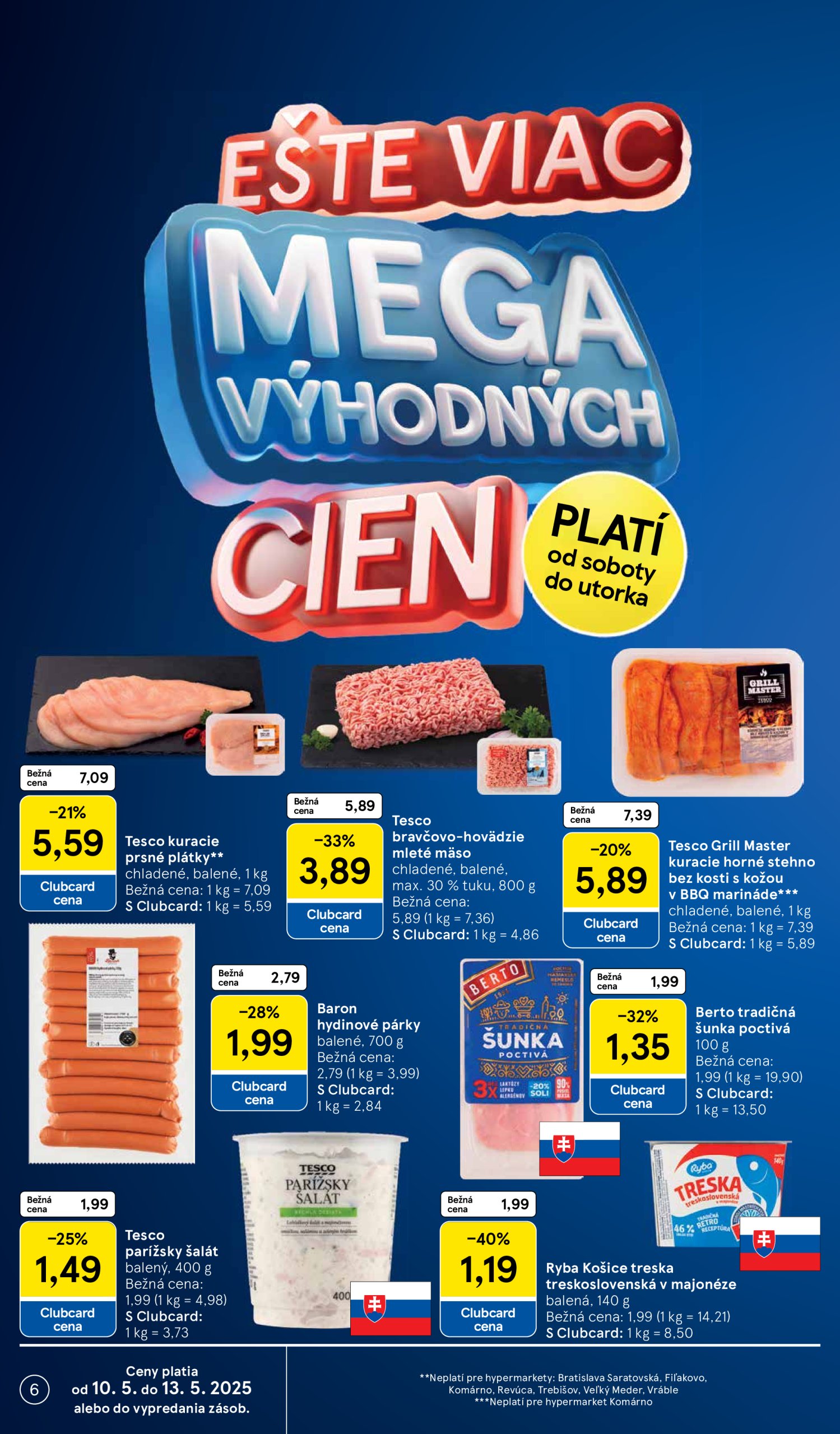 tesco - Tesco leták platný od 07.05. - 13.05. - page: 6 tesco - Tesco leták platný od 07.05. - 13.05. - page: 6
