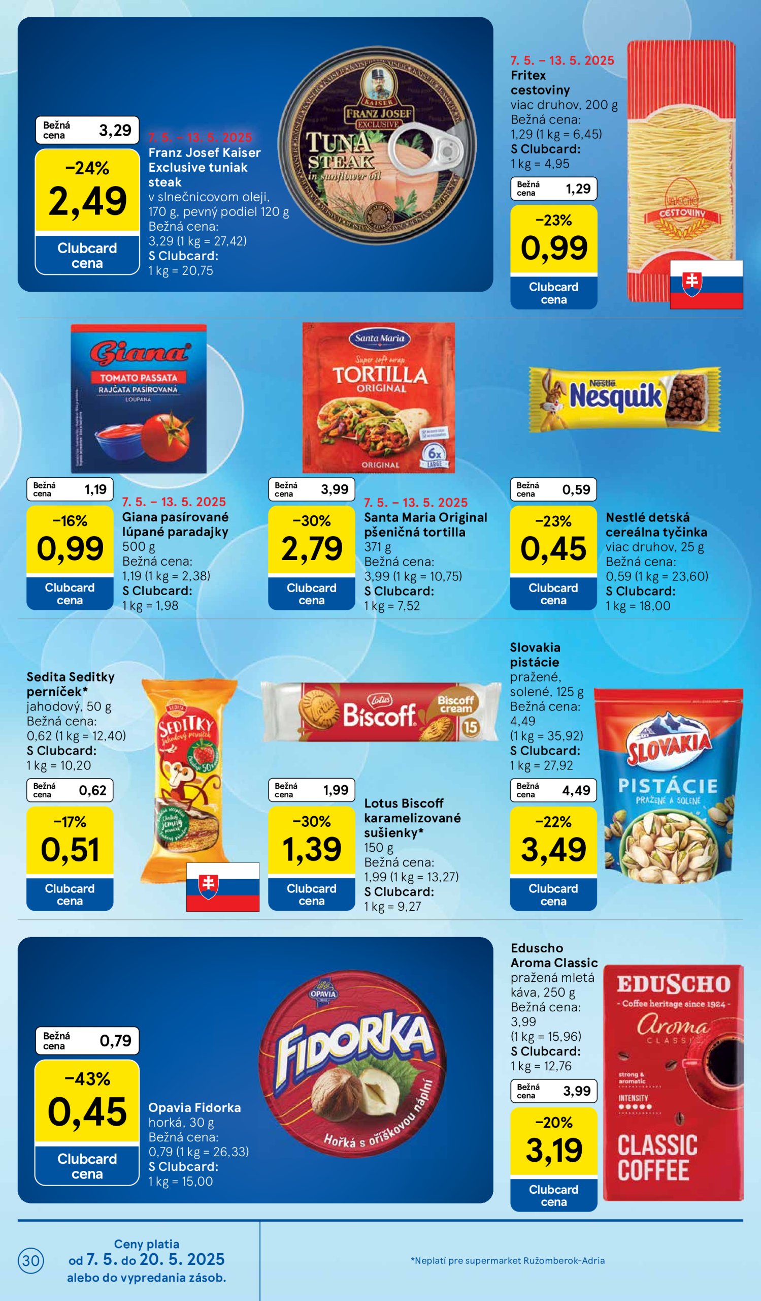 tesco - Tesco supermarket leták platný od 07.05. - 13.05. - page: 30