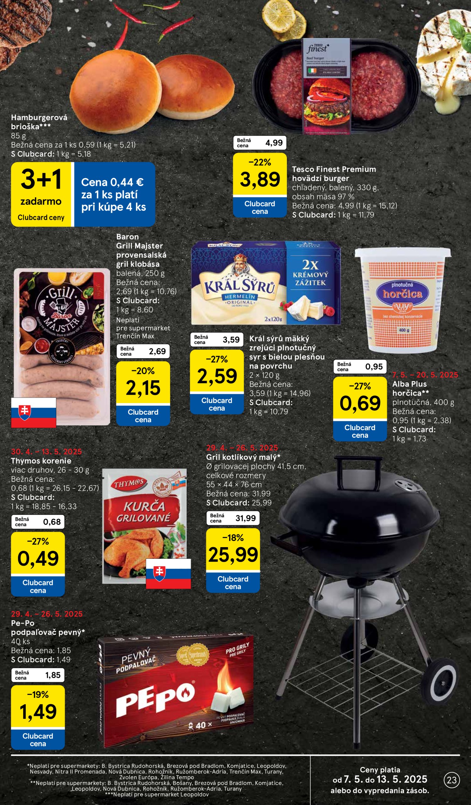tesco - Tesco supermarket leták platný od 07.05. - 13.05. - page: 23