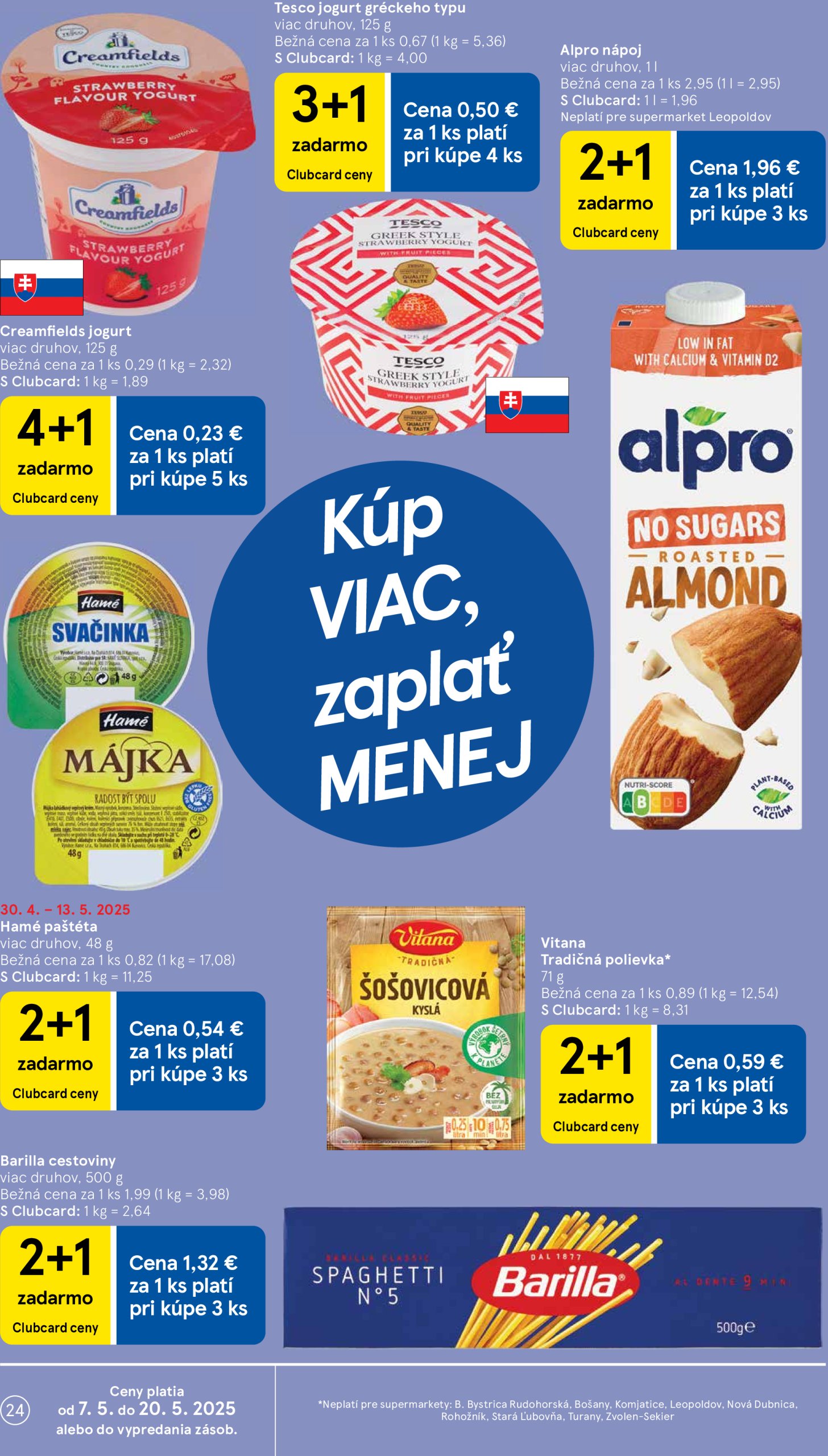 tesco - Tesco supermarket leták platný od 07.05. - 13.05. - page: 24