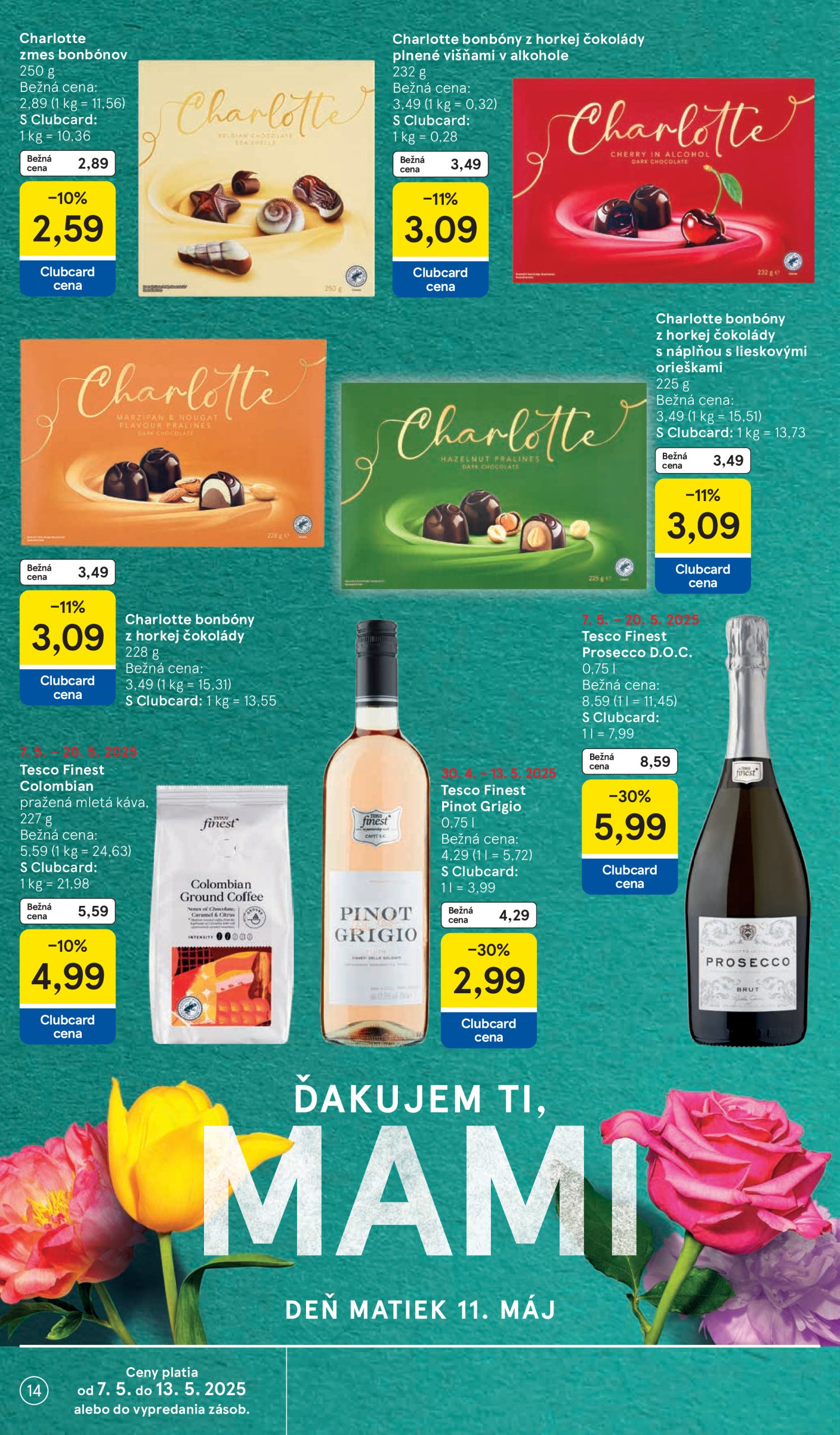 tesco - Tesco supermarket leták platný od 07.05. - 13.05. - page: 14