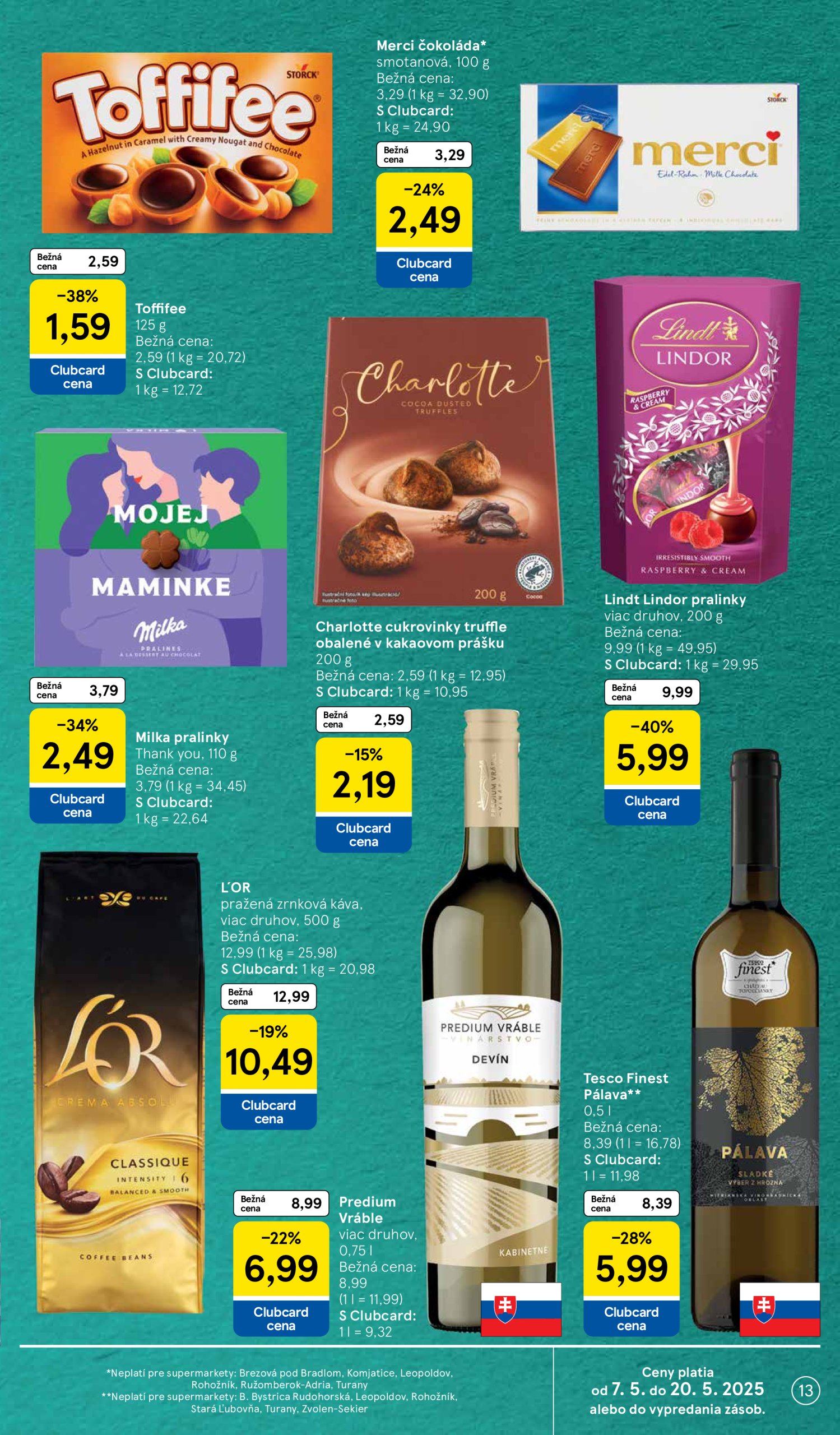 tesco - Tesco supermarket leták platný od 07.05. - 13.05. - page: 13