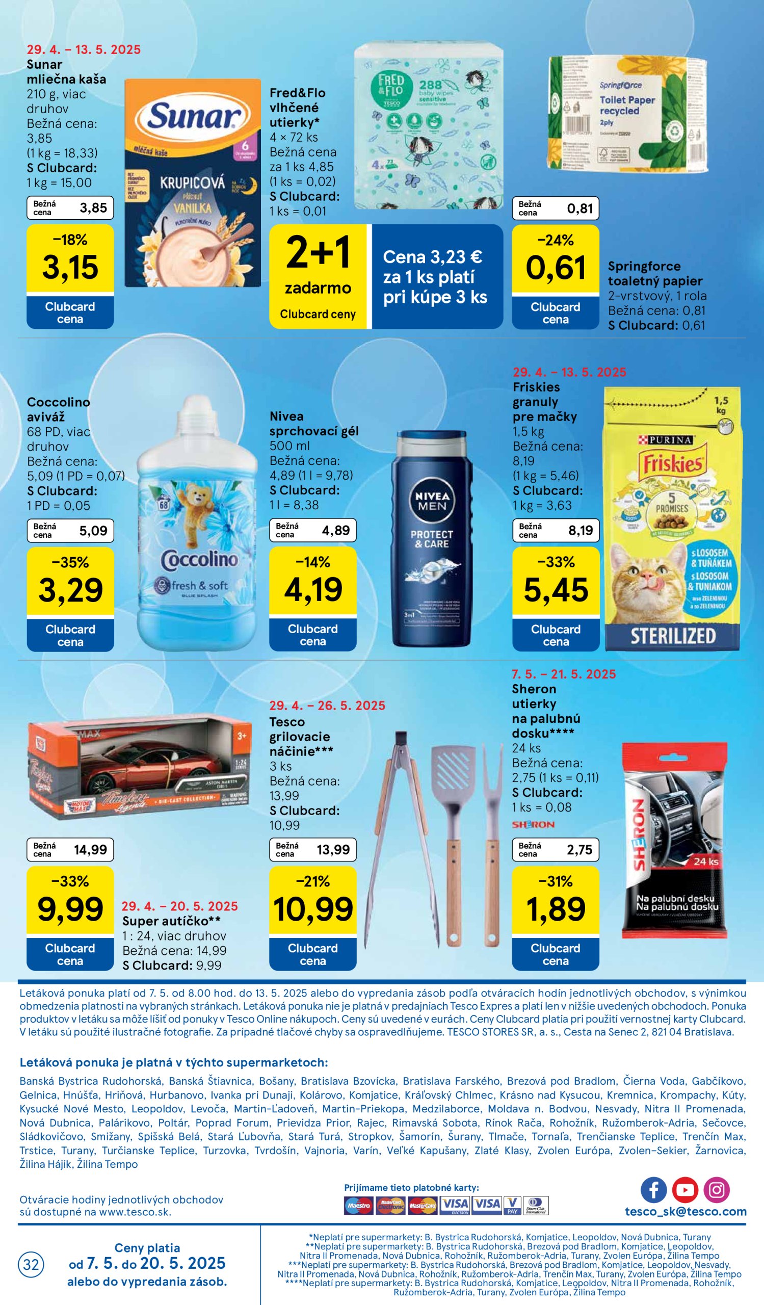 tesco - Tesco supermarket leták platný od 07.05. - 13.05. - page: 32