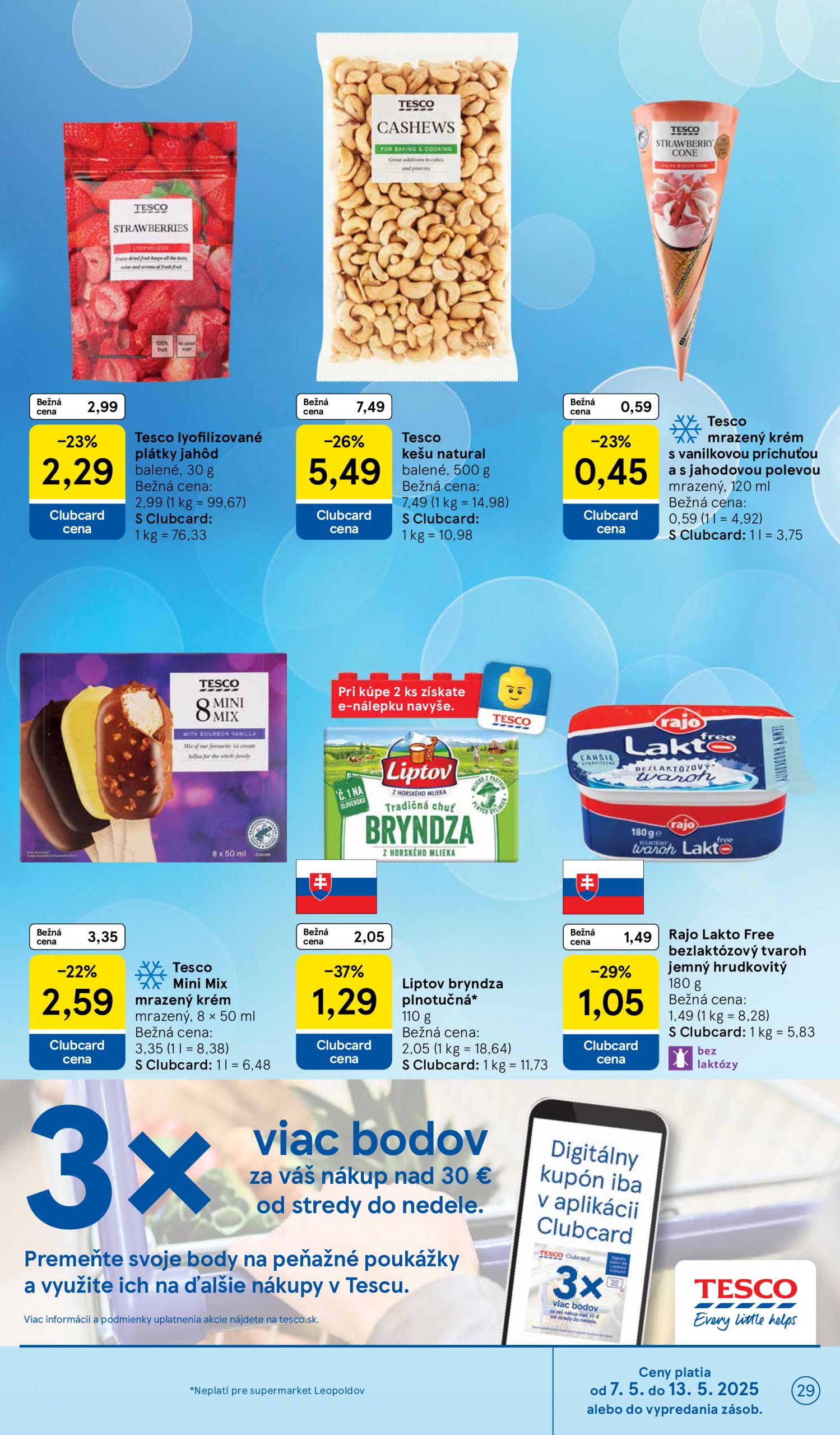 tesco - Tesco supermarket leták platný od 07.05. - 13.05. - page: 29