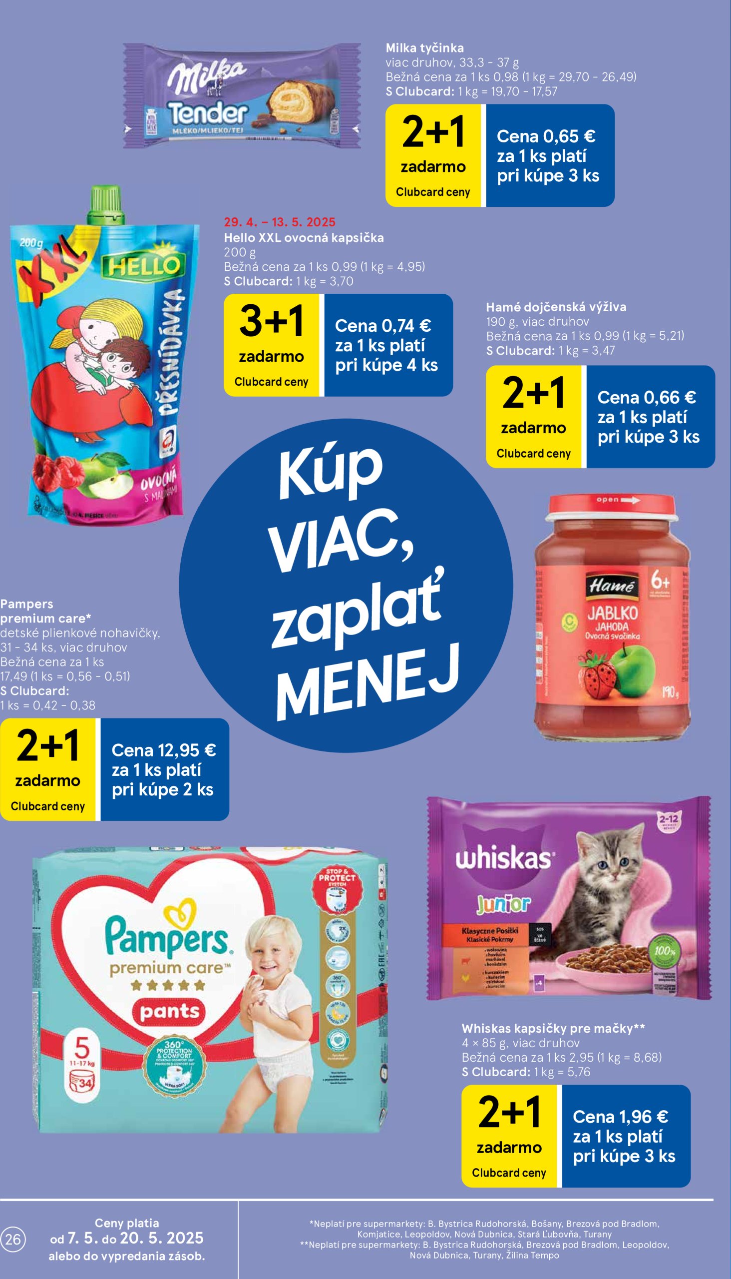 tesco - Tesco supermarket leták platný od 07.05. - 13.05. - page: 26