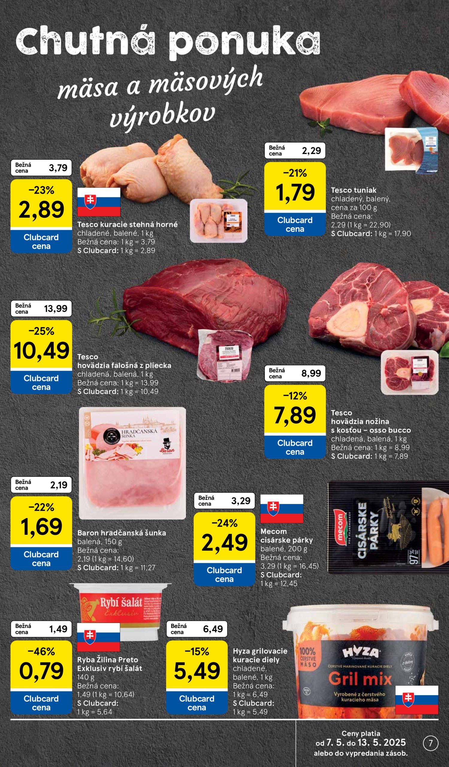 tesco - Tesco supermarket leták platný od 07.05. - 13.05. - page: 7