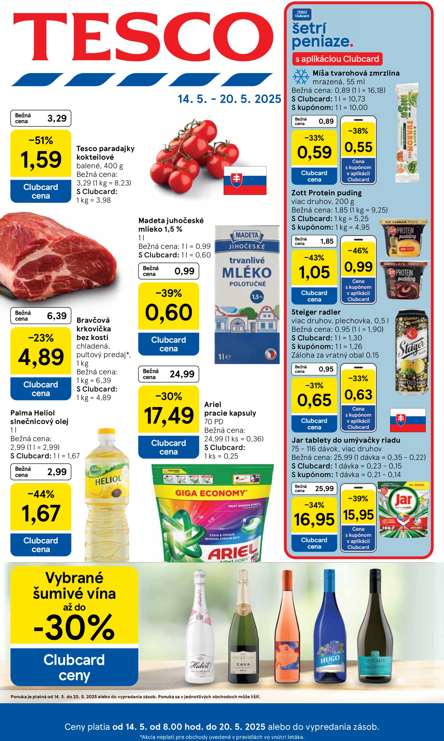 tesco - Tesco leták platný od 14.05. - 20.05.