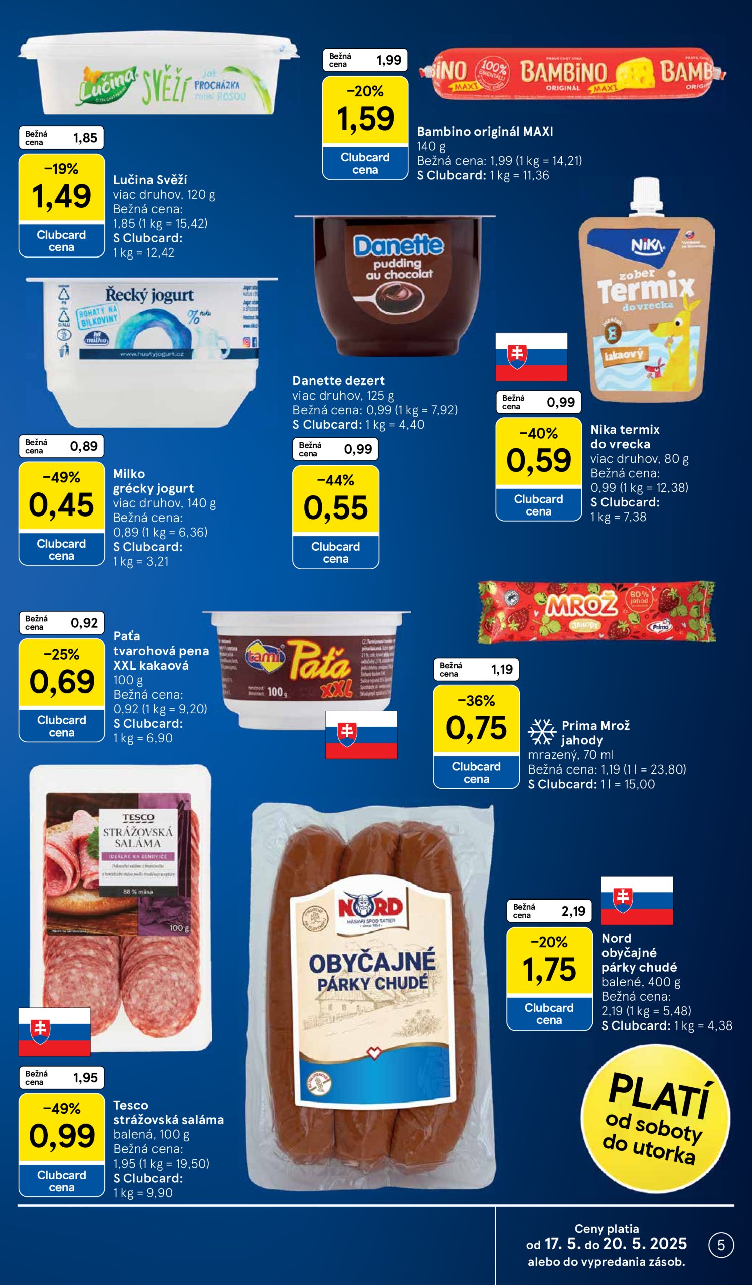 tesco - Tesco leták platný od 14.05. - 20.05. - page: 5 tesco - Tesco leták platný od 14.05. - 20.05. - page: 5