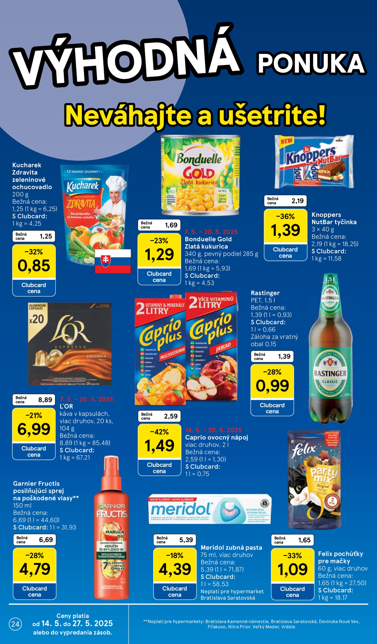 tesco - Tesco leták platný od 14.05. - 20.05. - page: 24 tesco - Tesco leták platný od 14.05. - 20.05. - page: 24