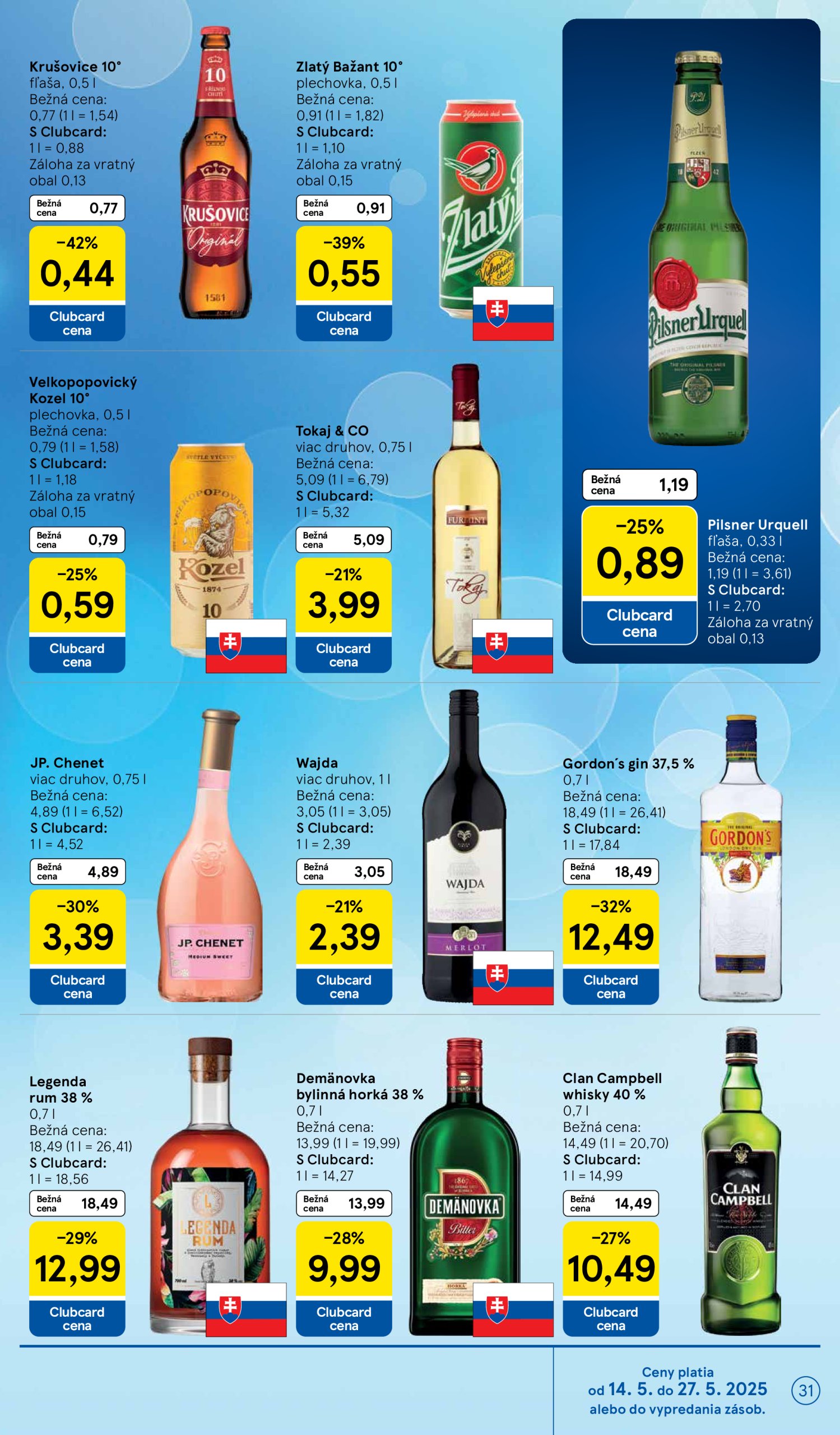 tesco - Tesco leták platný od 14.05. - 20.05. - page: 31 tesco - Tesco leták platný od 14.05. - 20.05. - page: 31