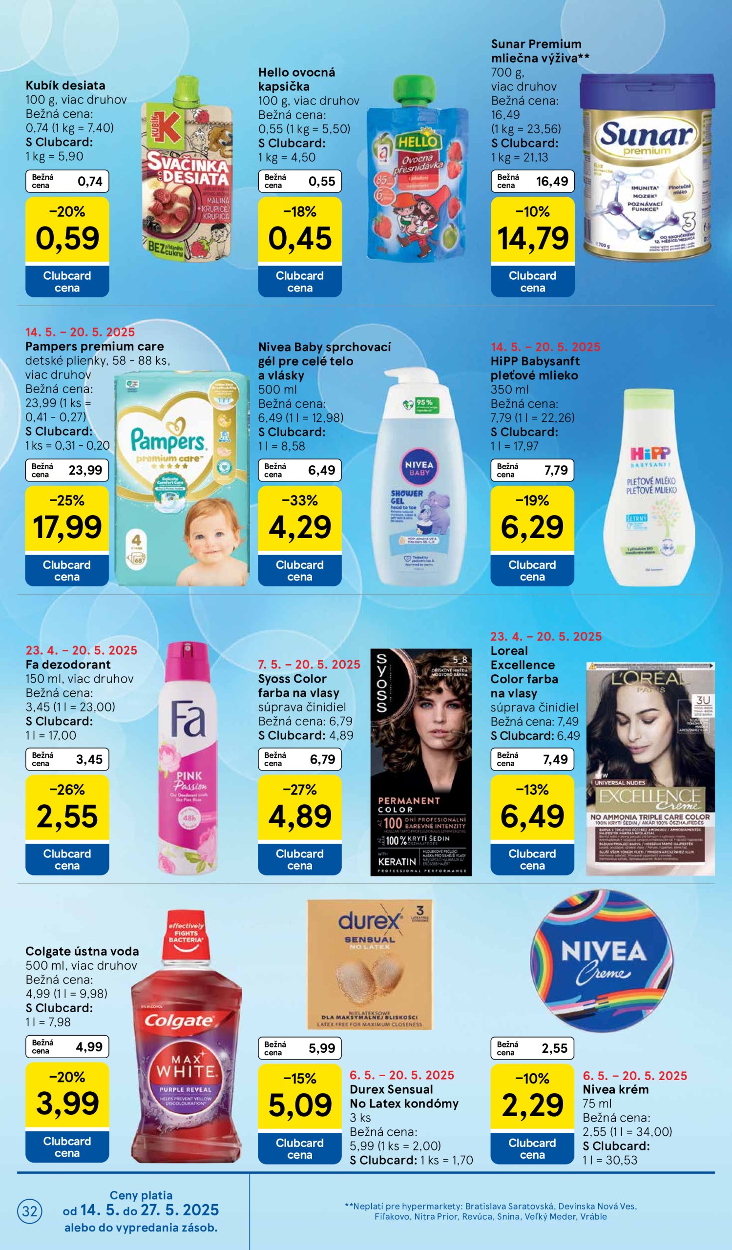 tesco - Tesco leták platný od 14.05. - 20.05. - page: 32 tesco - Tesco leták platný od 14.05. - 20.05. - page: 32