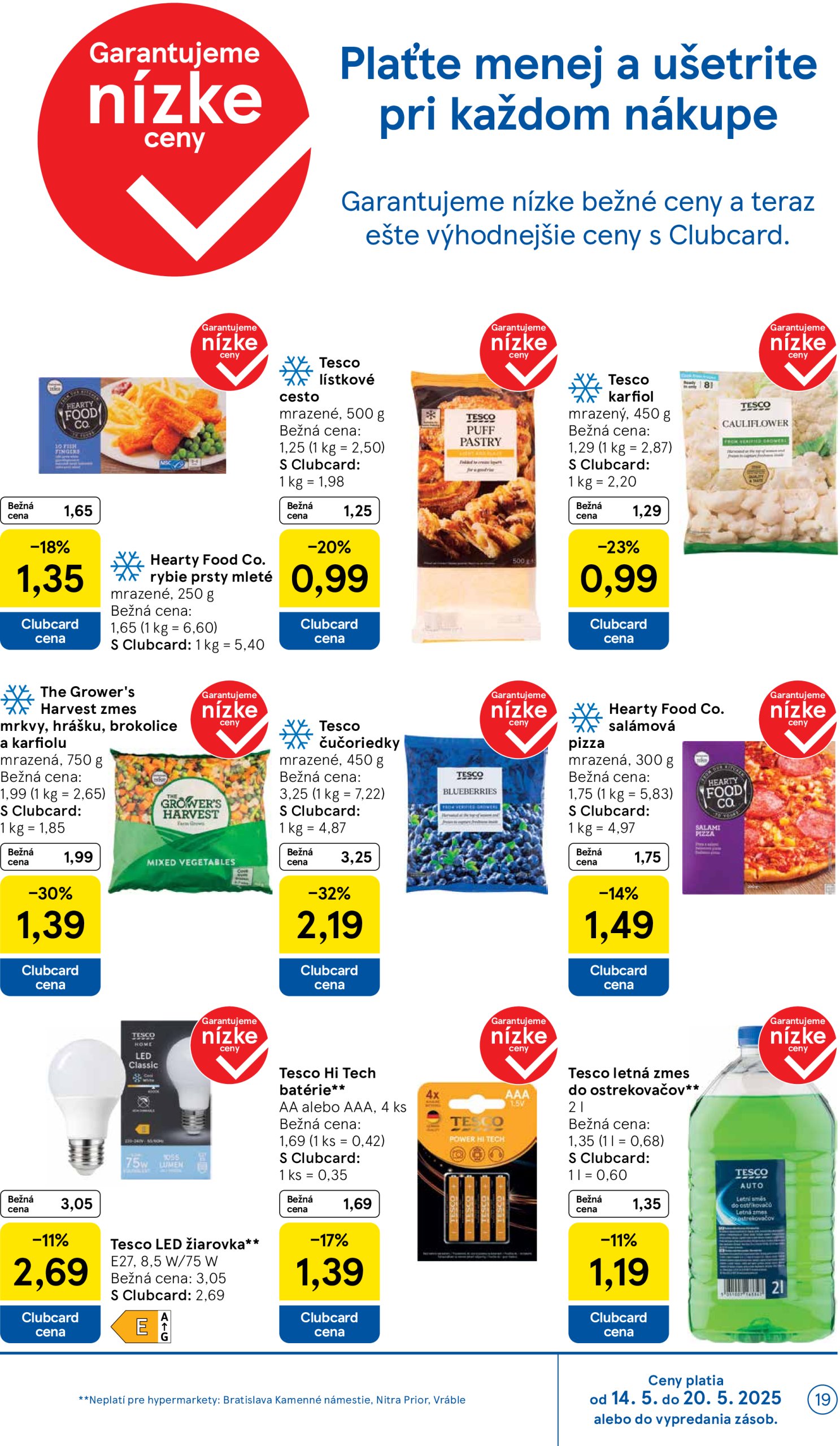 tesco - Tesco leták platný od 14.05. - 20.05. - page: 19 tesco - Tesco leták platný od 14.05. - 20.05. - page: 19