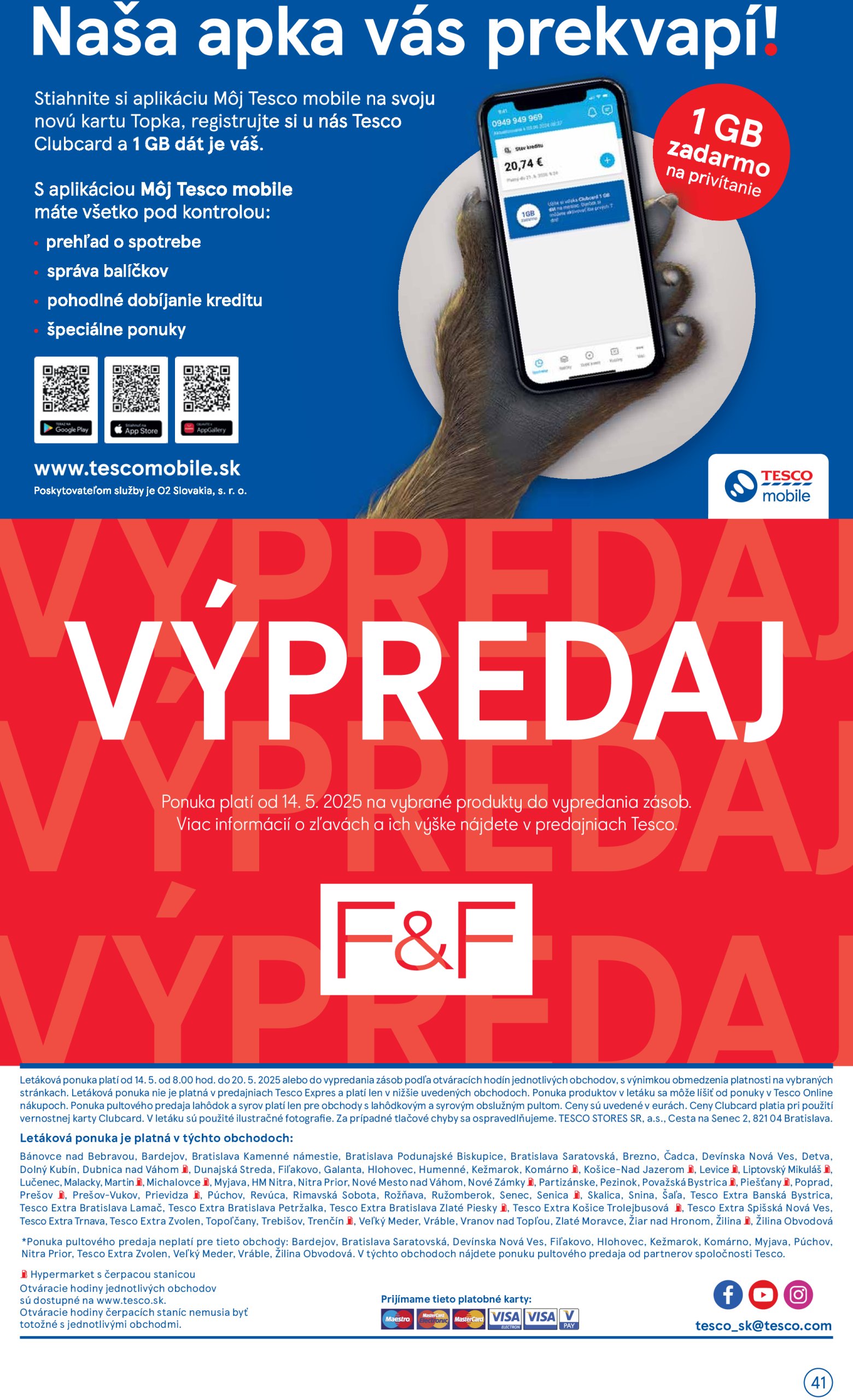 tesco - Tesco leták platný od 14.05. - 20.05. - page: 41 tesco - Tesco leták platný od 14.05. - 20.05. - page: 41
