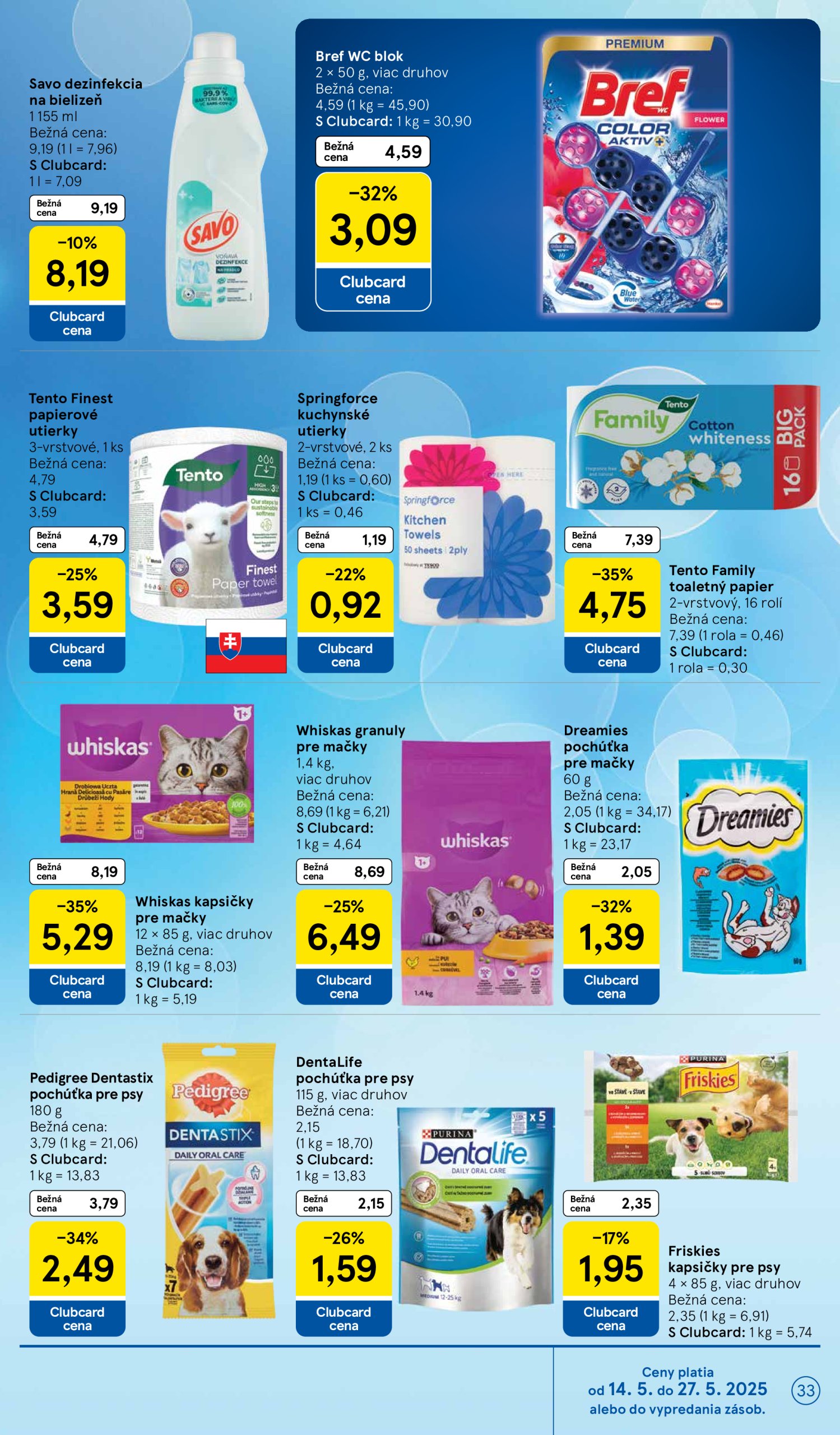 tesco - Tesco leták platný od 14.05. - 20.05. - page: 33 tesco - Tesco leták platný od 14.05. - 20.05. - page: 33
