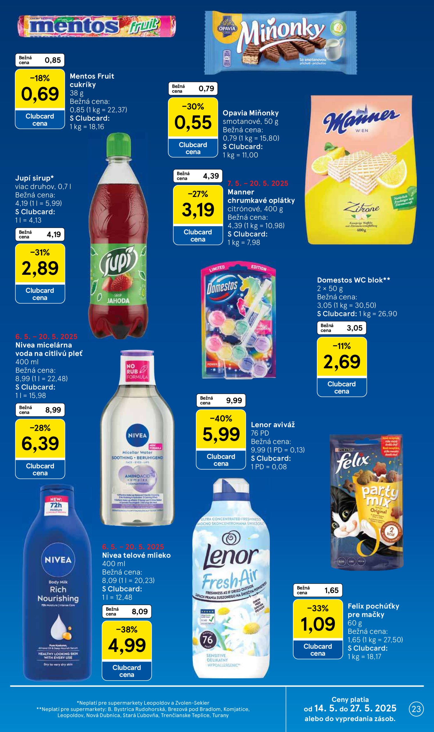 tesco - Tesco supermarket leták platný od 14.05. - 22.05. - page: 23