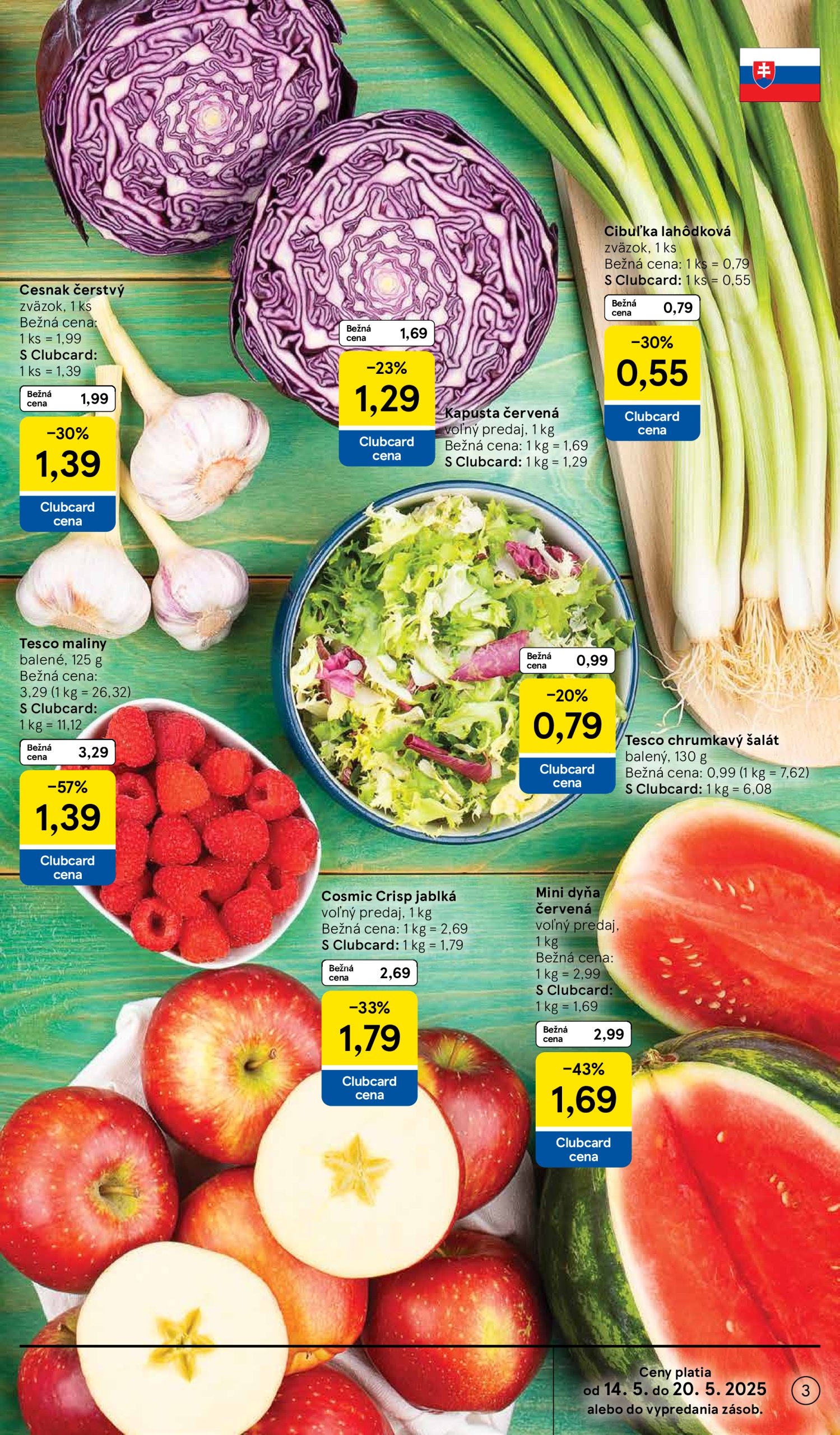 tesco - Tesco supermarket leták platný od 14.05. - 22.05. - page: 3