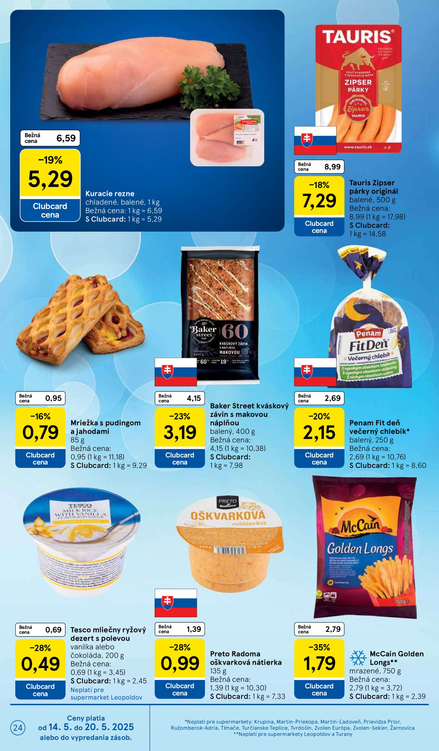 tesco - Tesco supermarket leták platný od 14.05. - 22.05. - page: 24