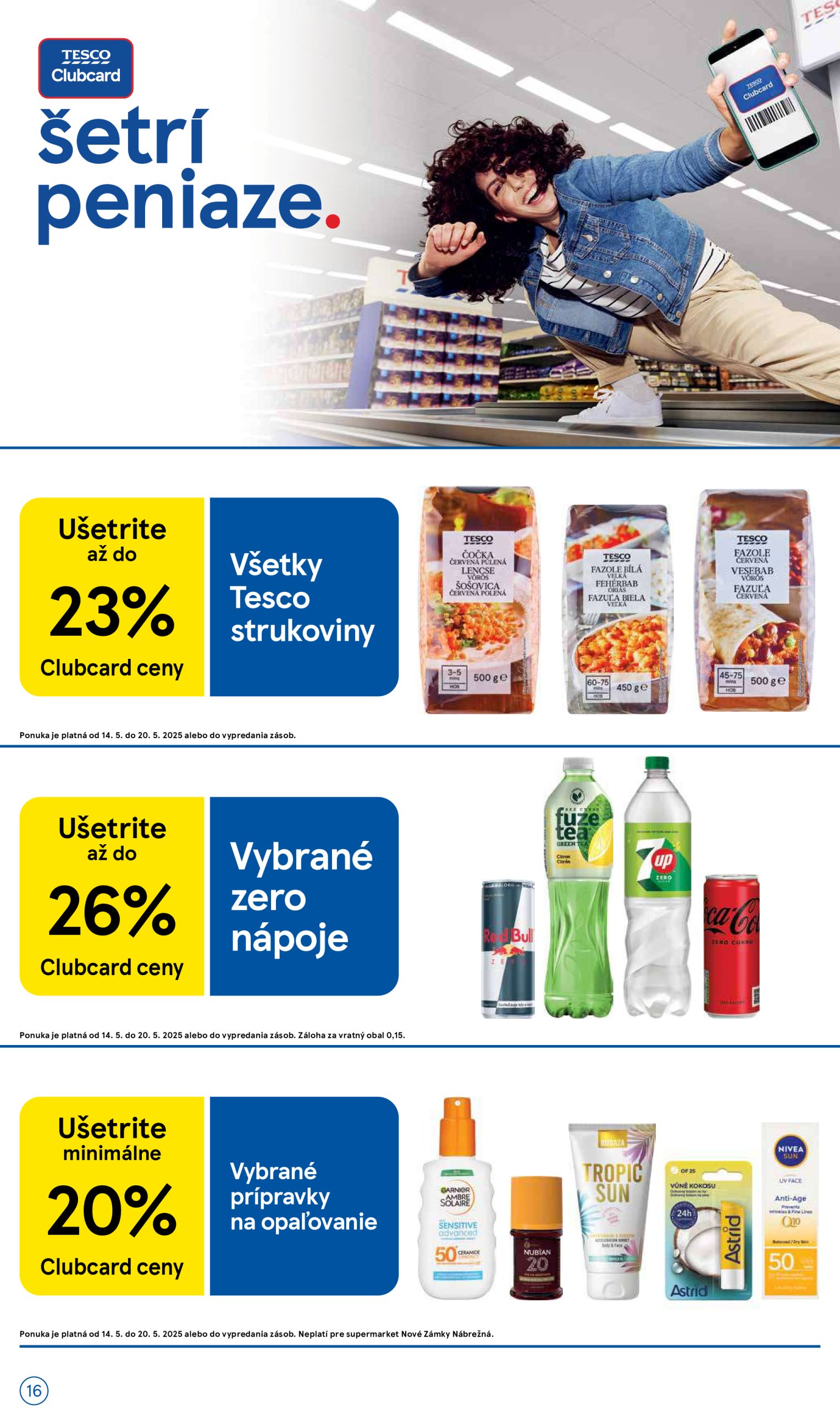 tesco - Tesco supermarket leták platný od 14.05. - 22.05. - page: 16