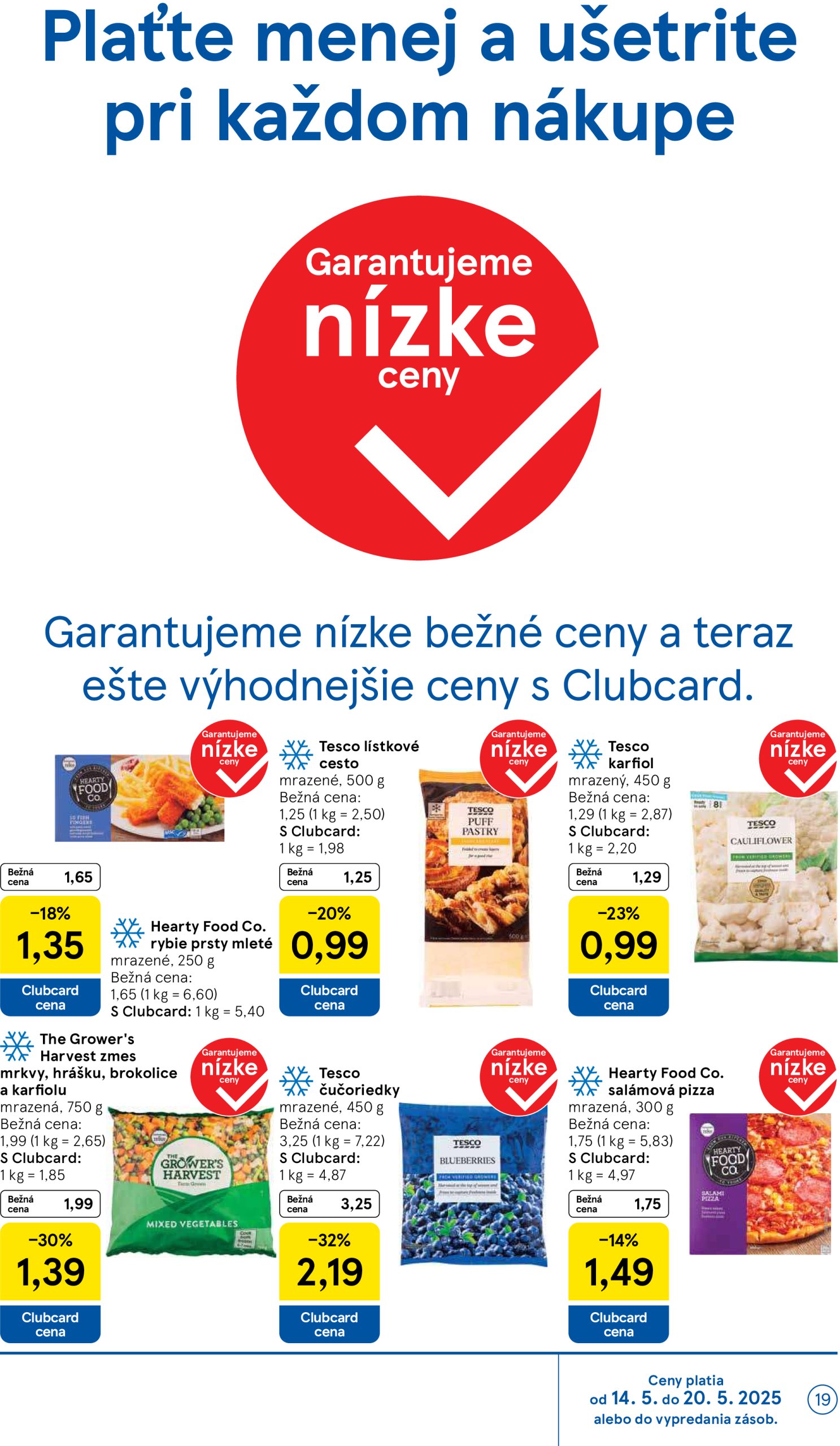 tesco - Tesco supermarket leták platný od 14.05. - 22.05. - page: 19