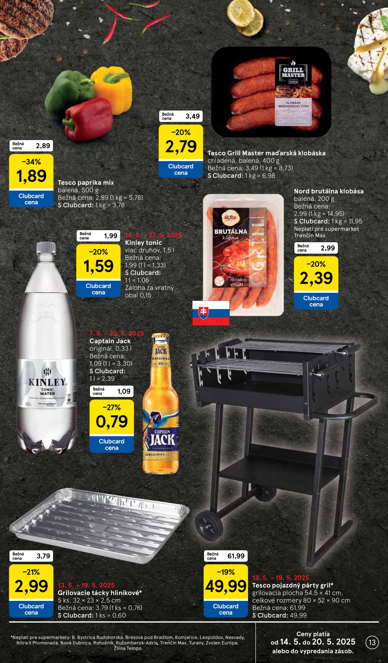 tesco - Tesco supermarket leták platný od 14.05. - 22.05. - page: 13