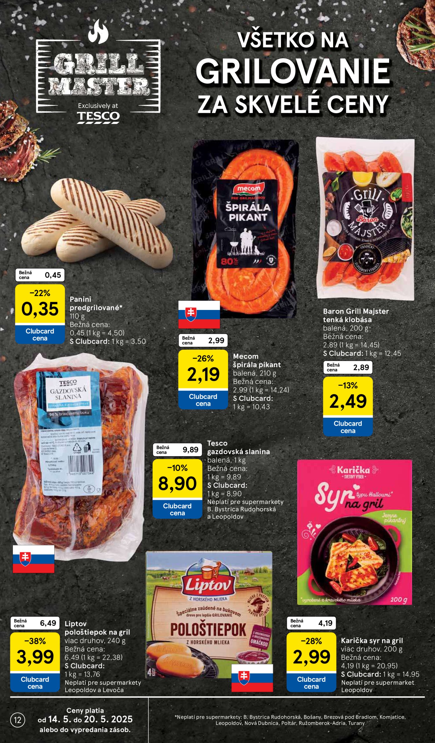 tesco - Tesco supermarket leták platný od 14.05. - 22.05. - page: 12
