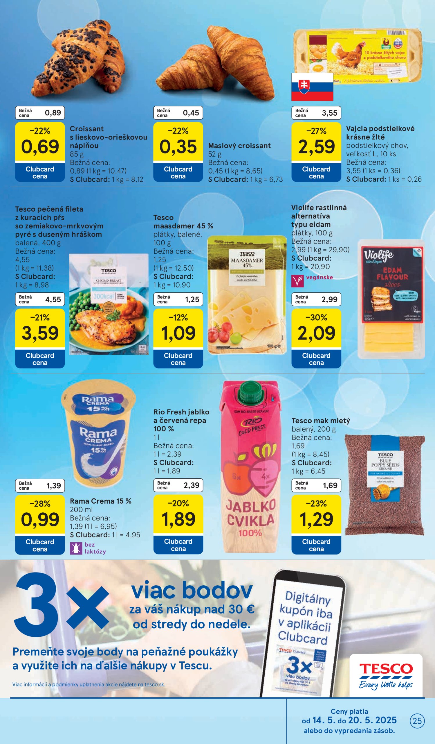 tesco - Tesco supermarket leták platný od 14.05. - 22.05. - page: 25