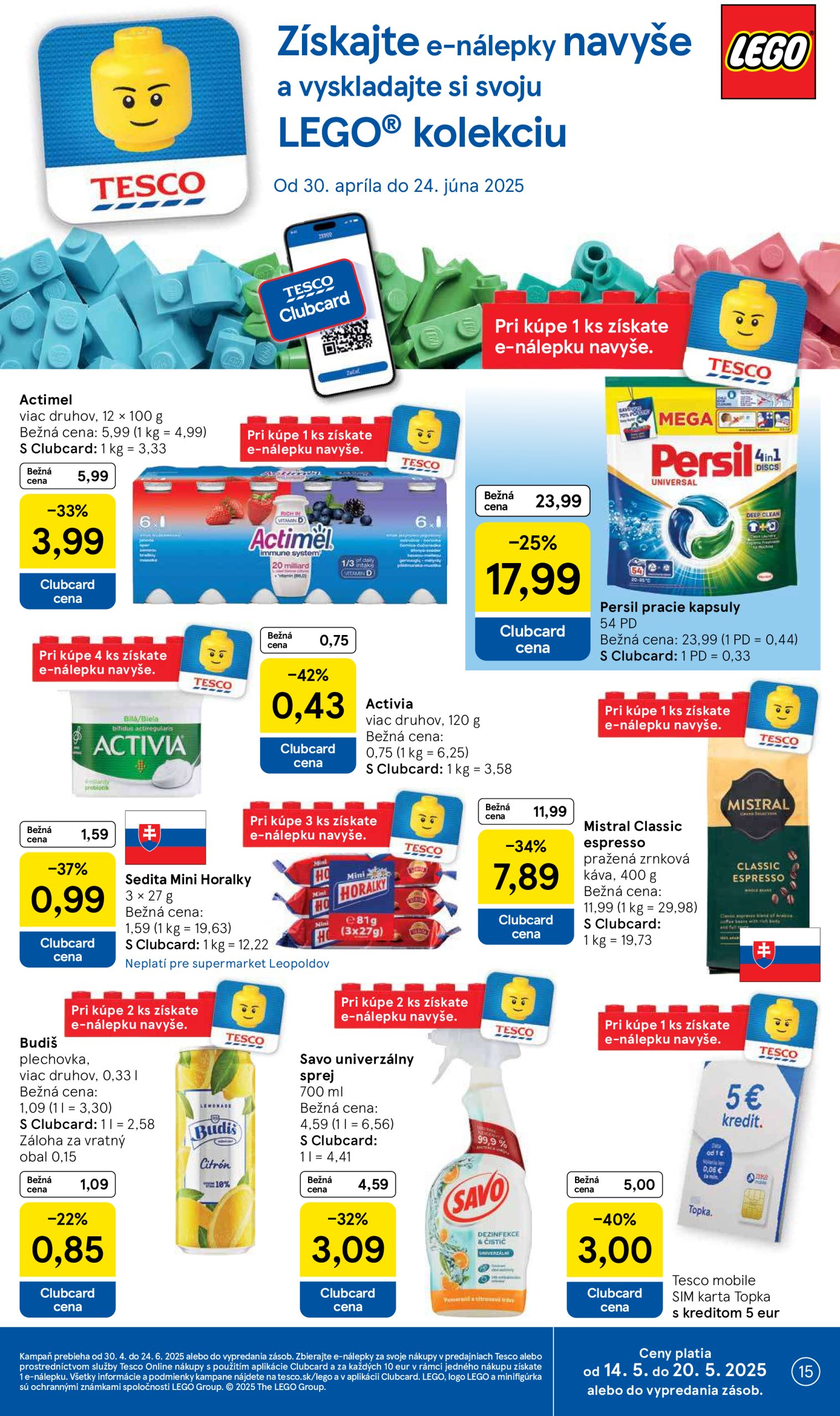 tesco - Tesco supermarket leták platný od 14.05. - 22.05. - page: 15