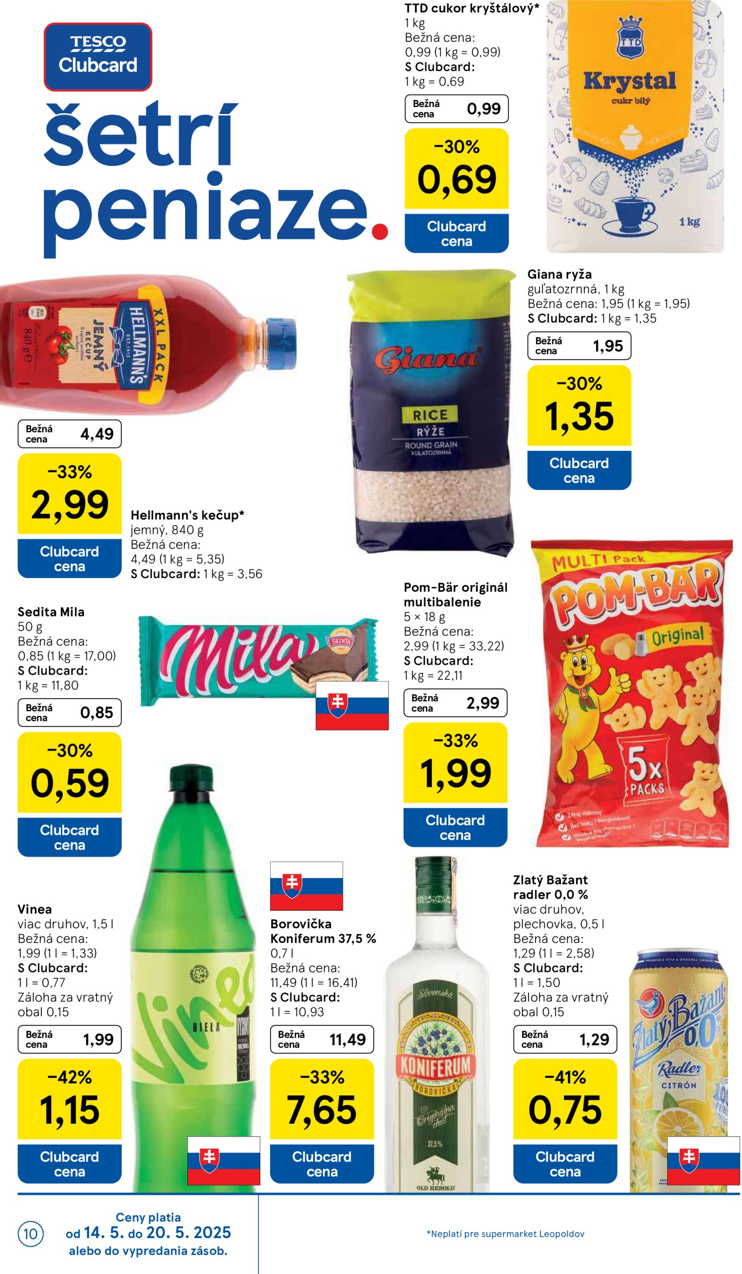 tesco - Tesco supermarket leták platný od 14.05. - 22.05. - page: 10