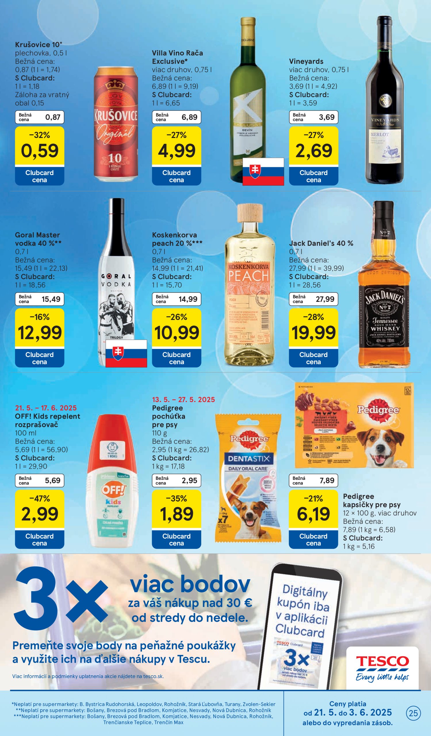 tesco - Tesco supermarket leták platný od 21.05. - 27.05. - page: 25