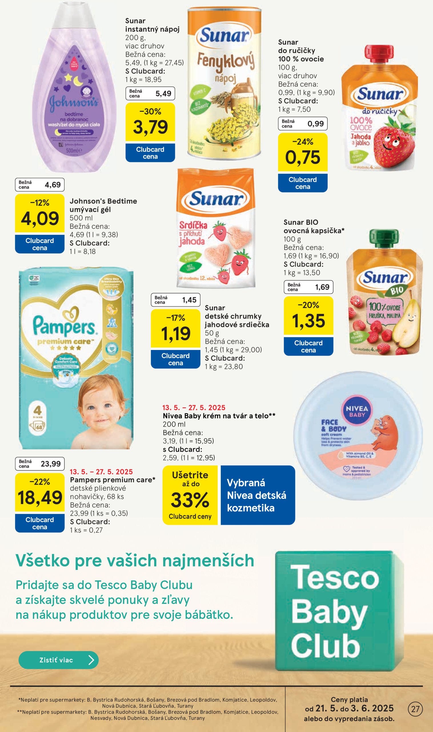 tesco - Tesco supermarket leták platný od 21.05. - 27.05. - page: 27