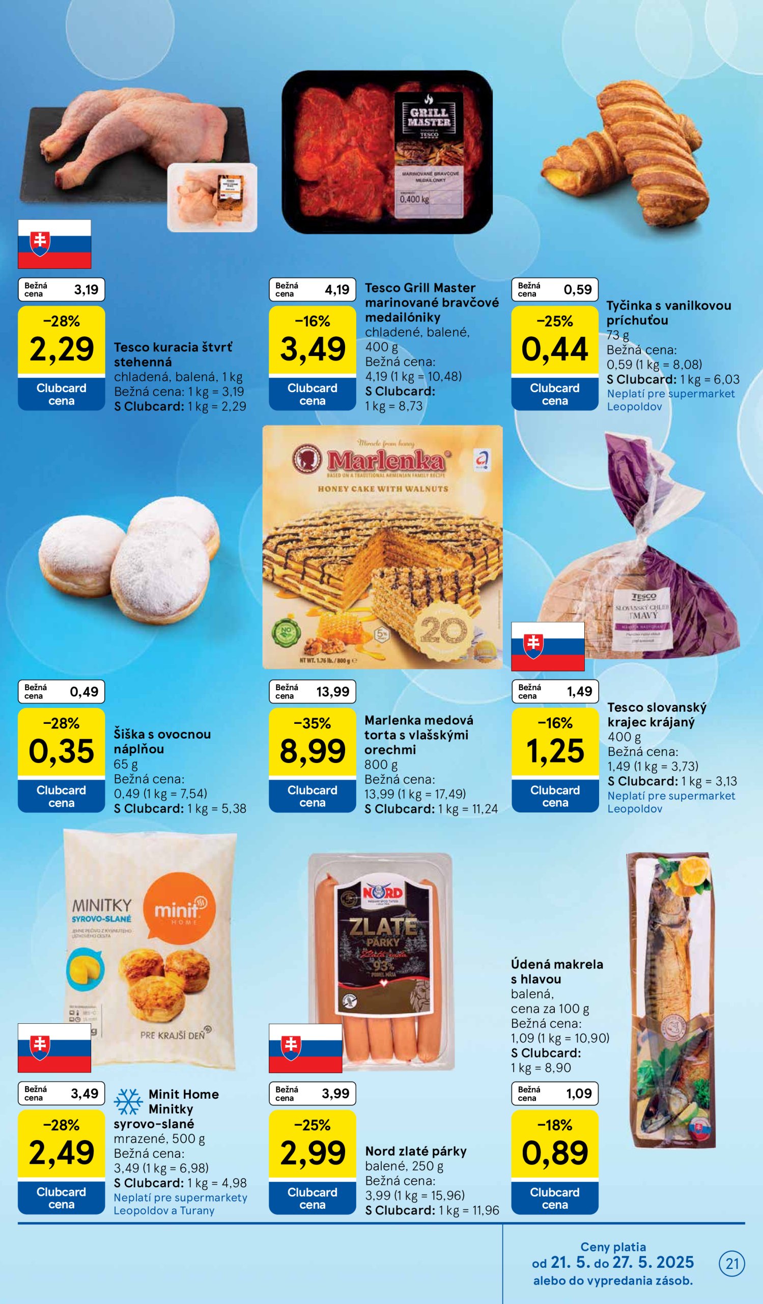 tesco - Tesco supermarket leták platný od 21.05. - 27.05. - page: 21