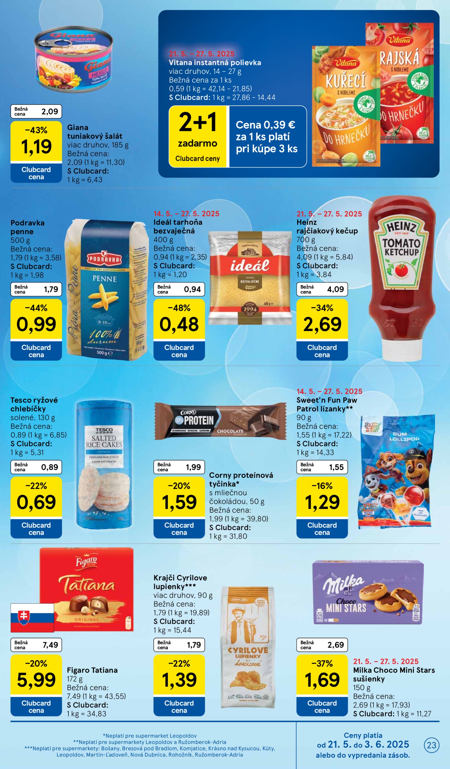 tesco - Tesco supermarket leták platný od 21.05. - 27.05. - page: 23